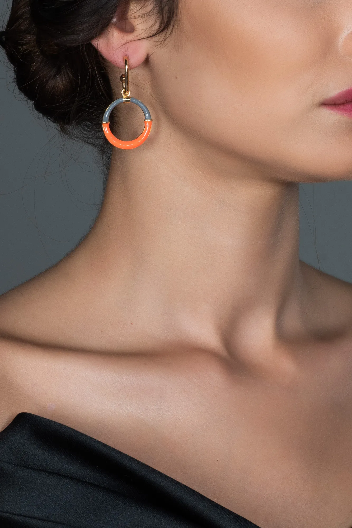 Anthracite-Earring BJ040