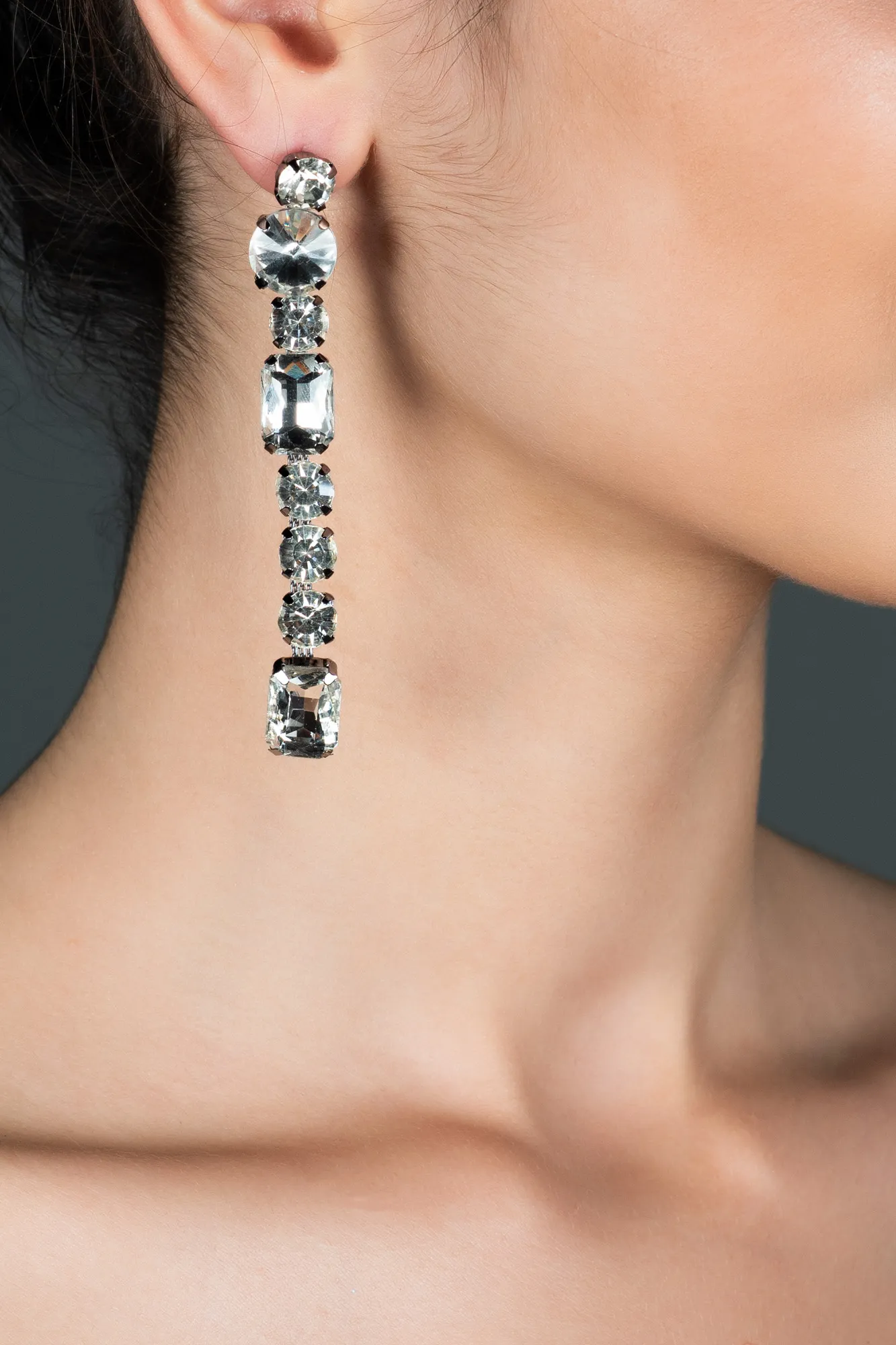 Anthracite-Earring DY371