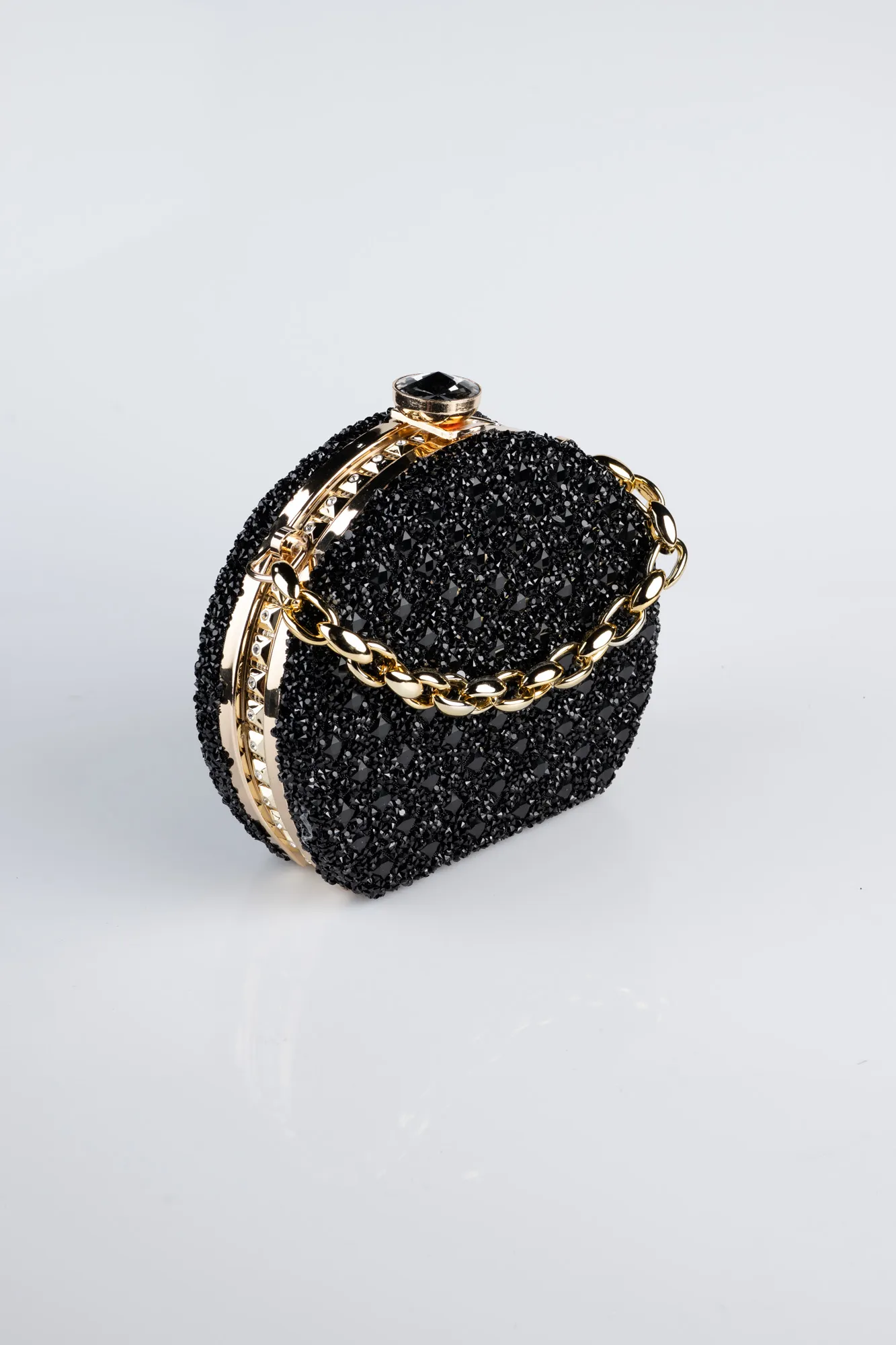 Black-Gold-Stony Night Bag SH854