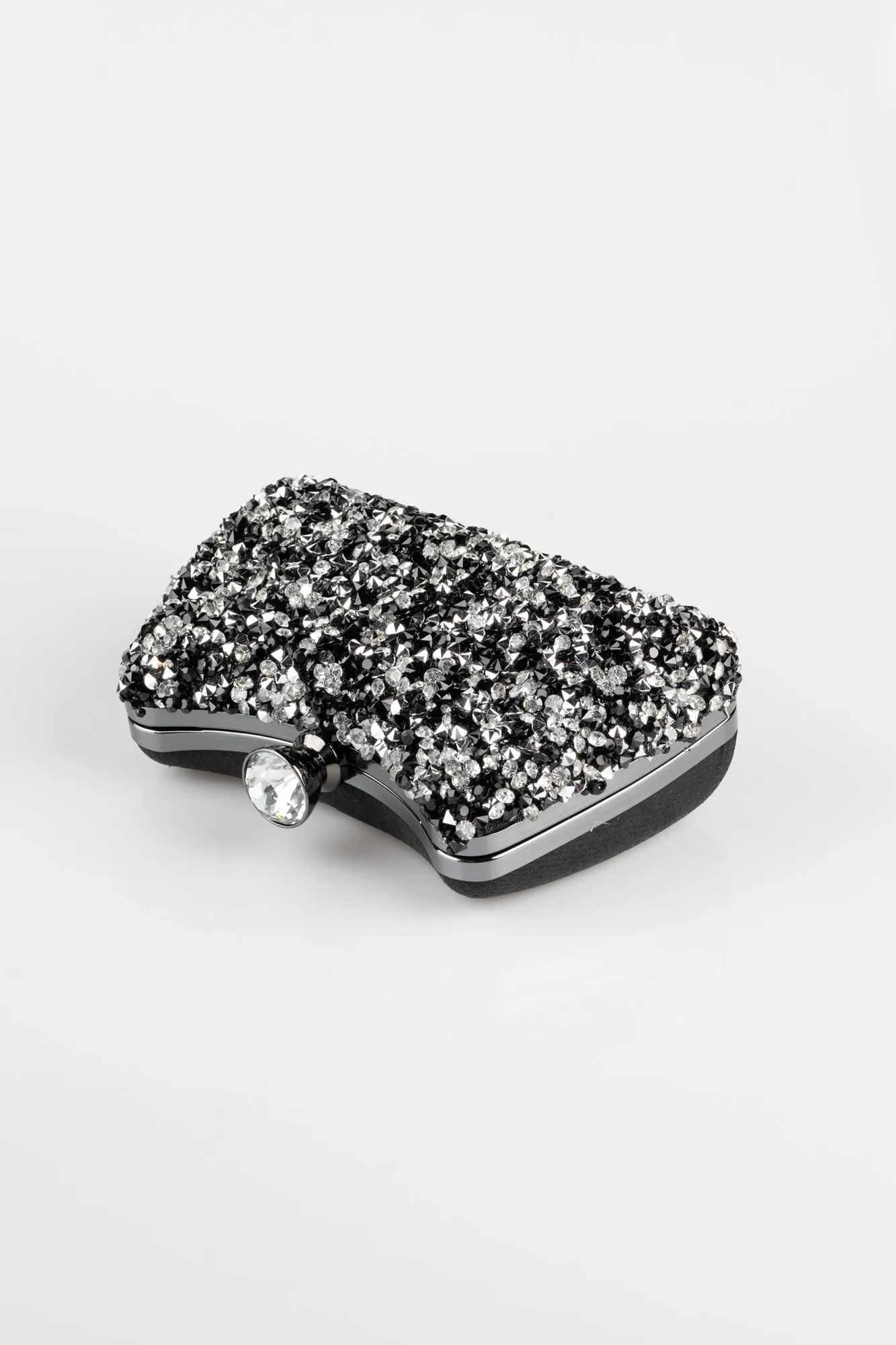 Black-Silver-Stony Night Bag SH828