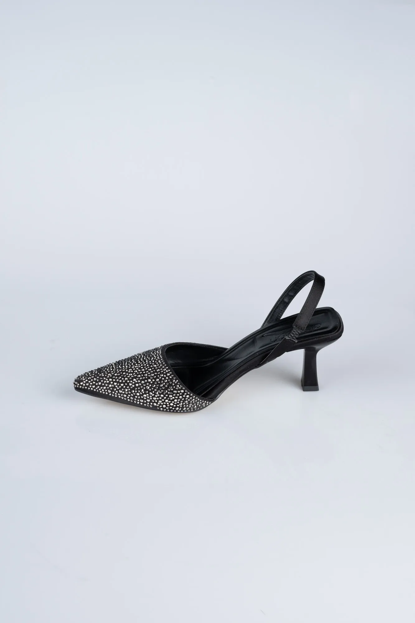 Black-Silver-Stony Stiletto AB1127