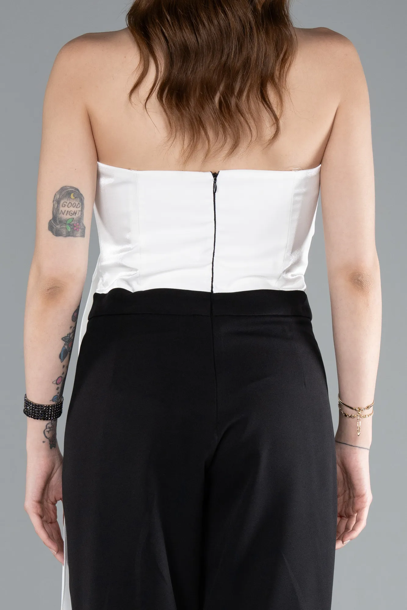 Black-White-Cocktail Dress ABT130