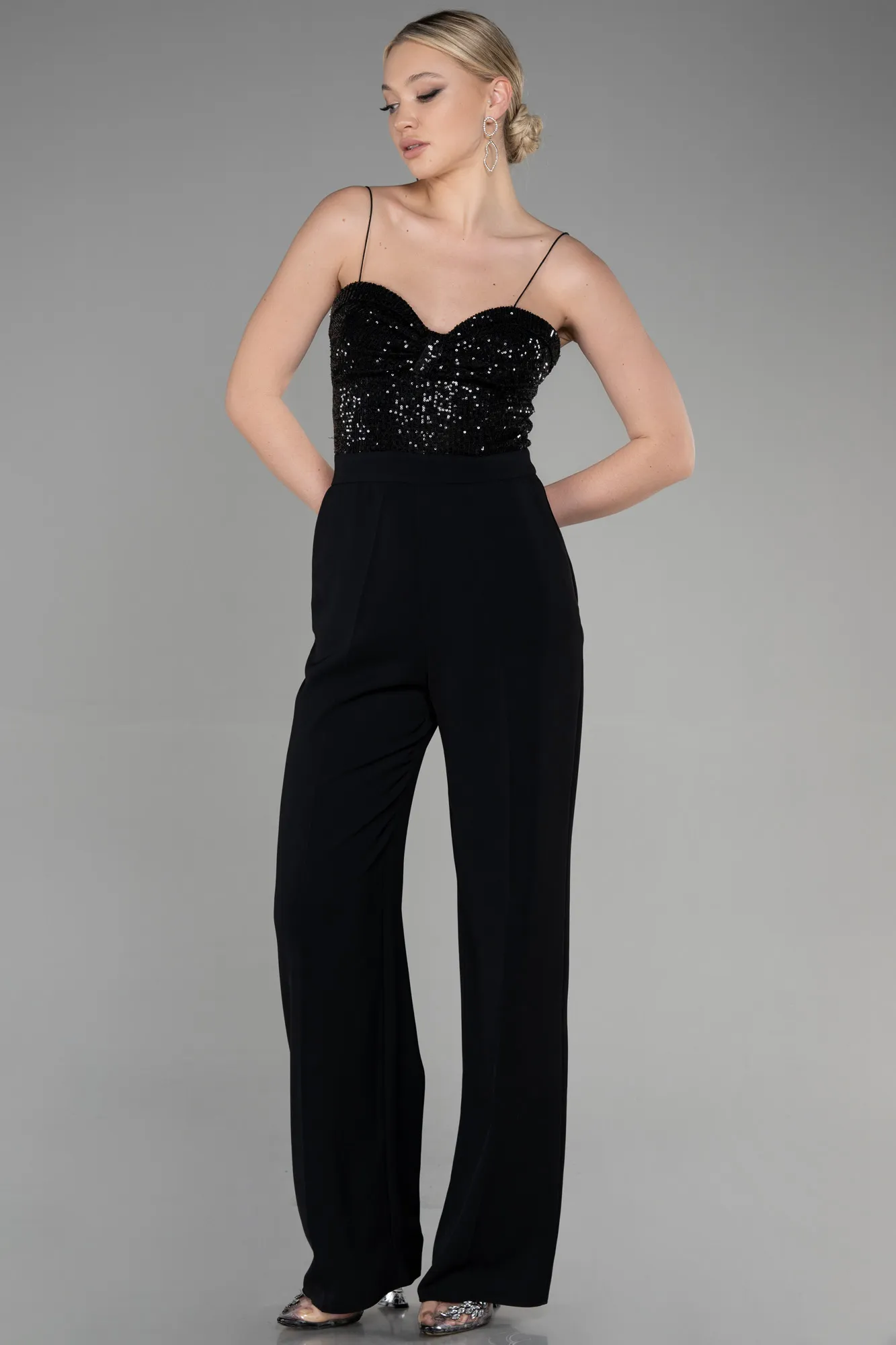 Black-Invitation Dress ABT109