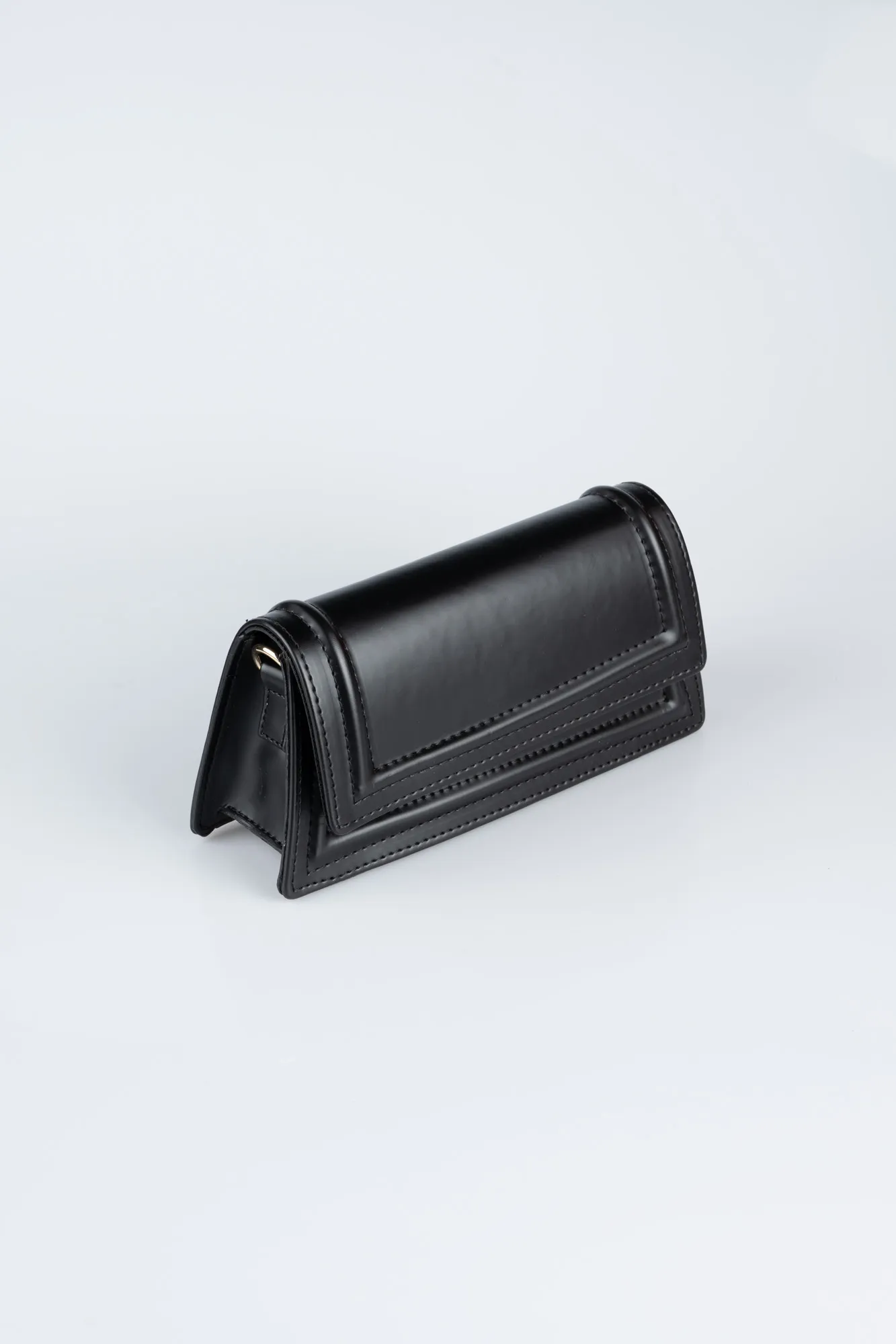 Black-Leather Night Bag KC409