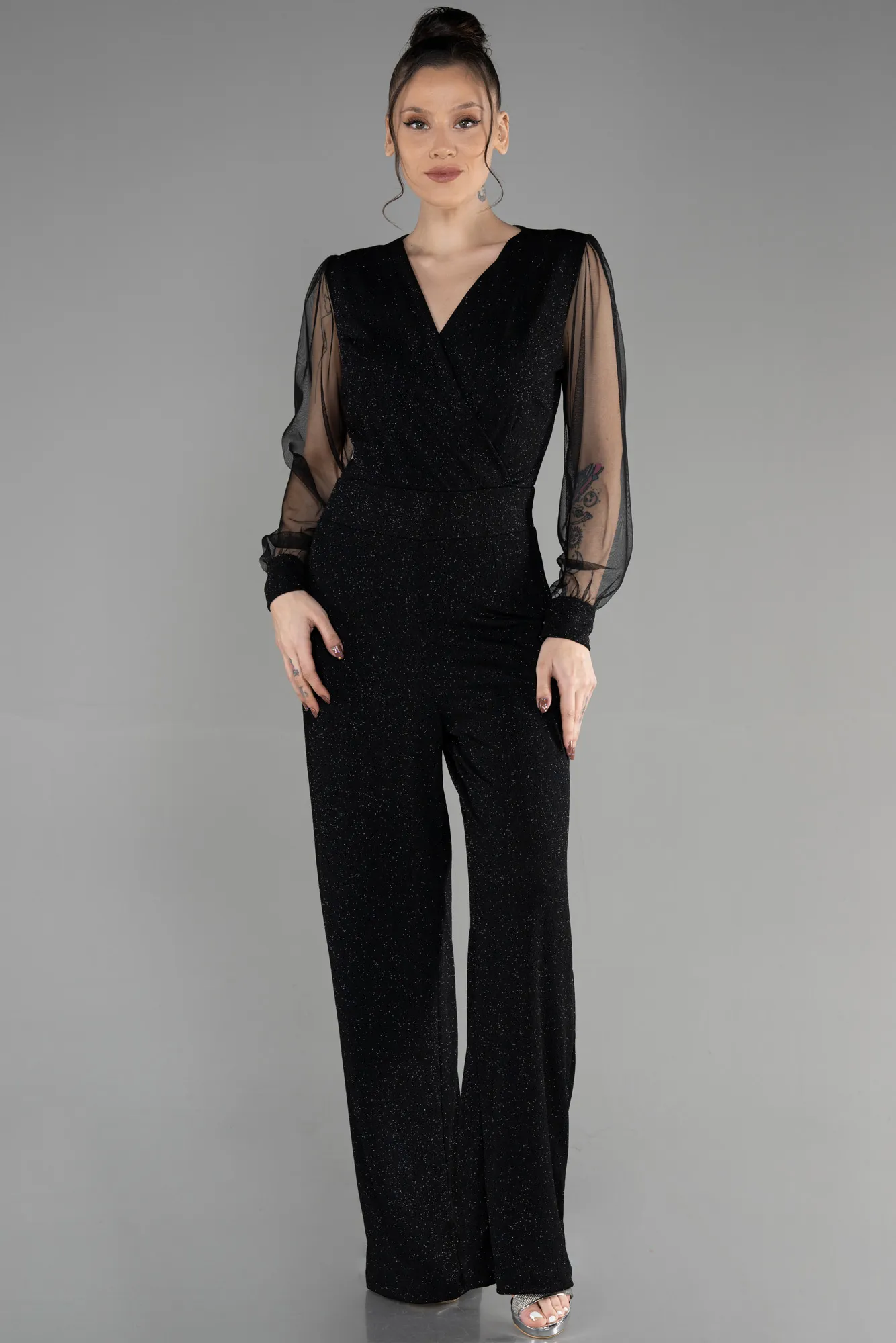 Black-Long Evening Dress ABT012