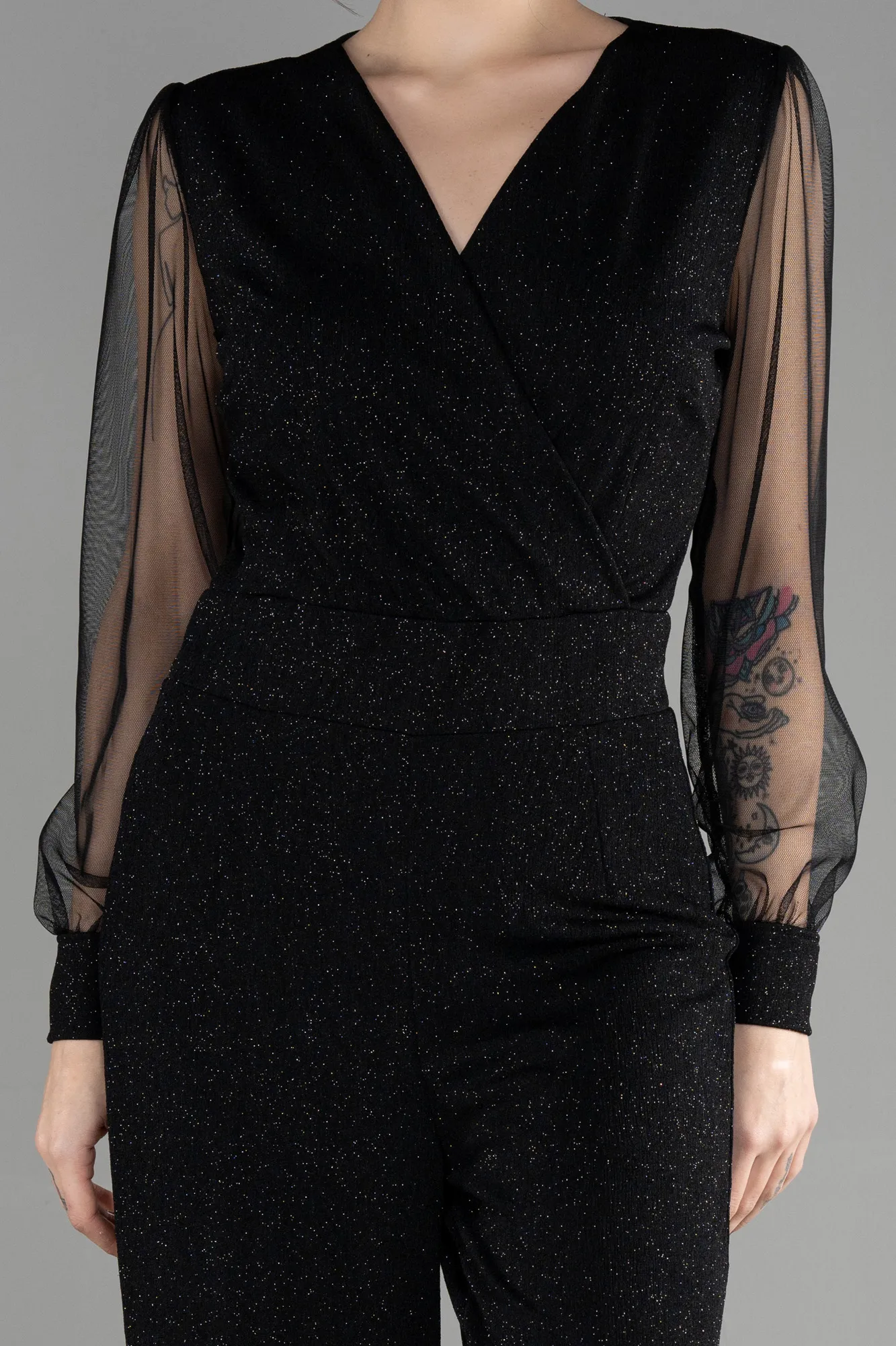 Black-Long Evening Dress ABT012