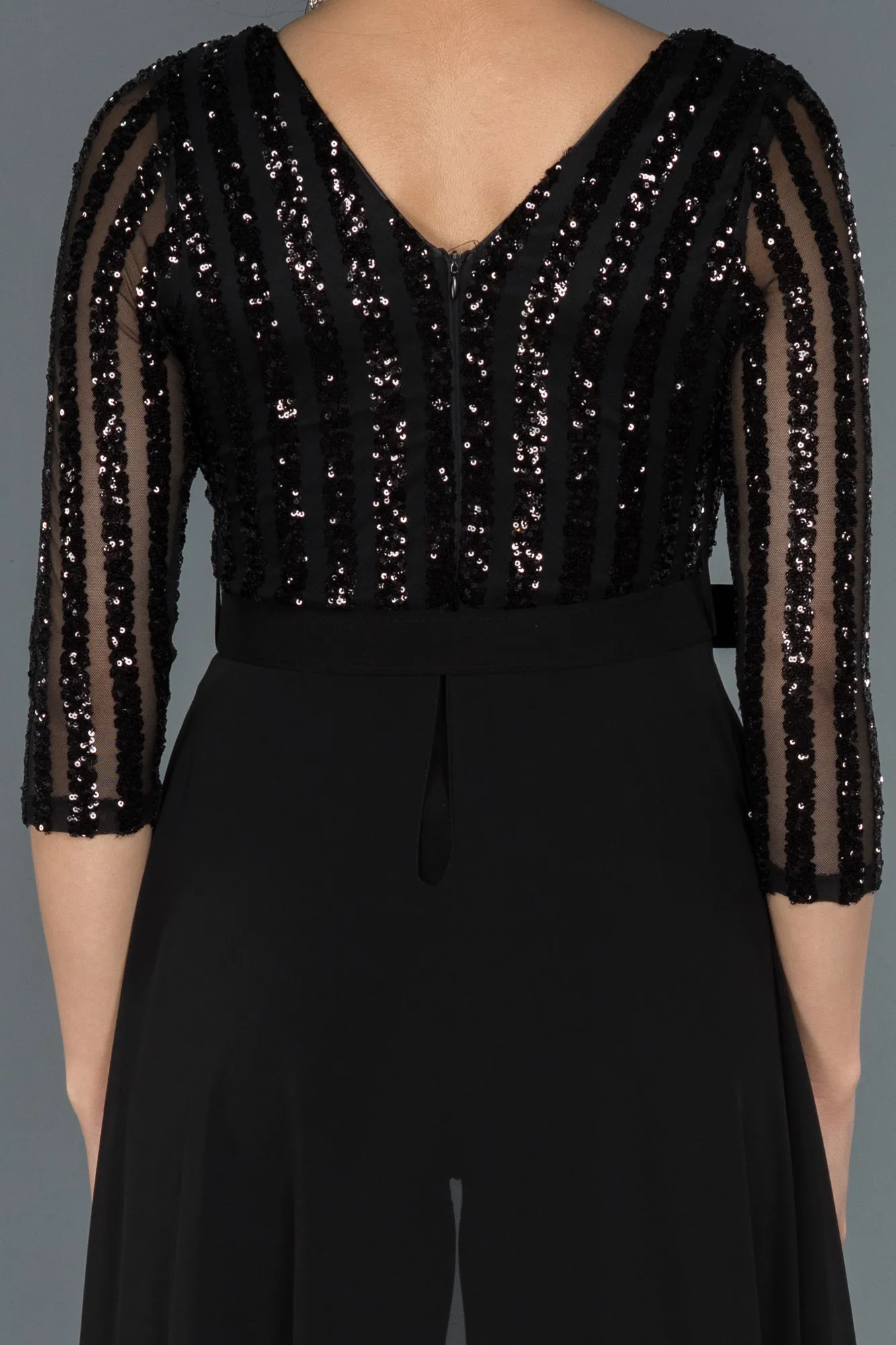 Black-Long Evening Dress ABT052