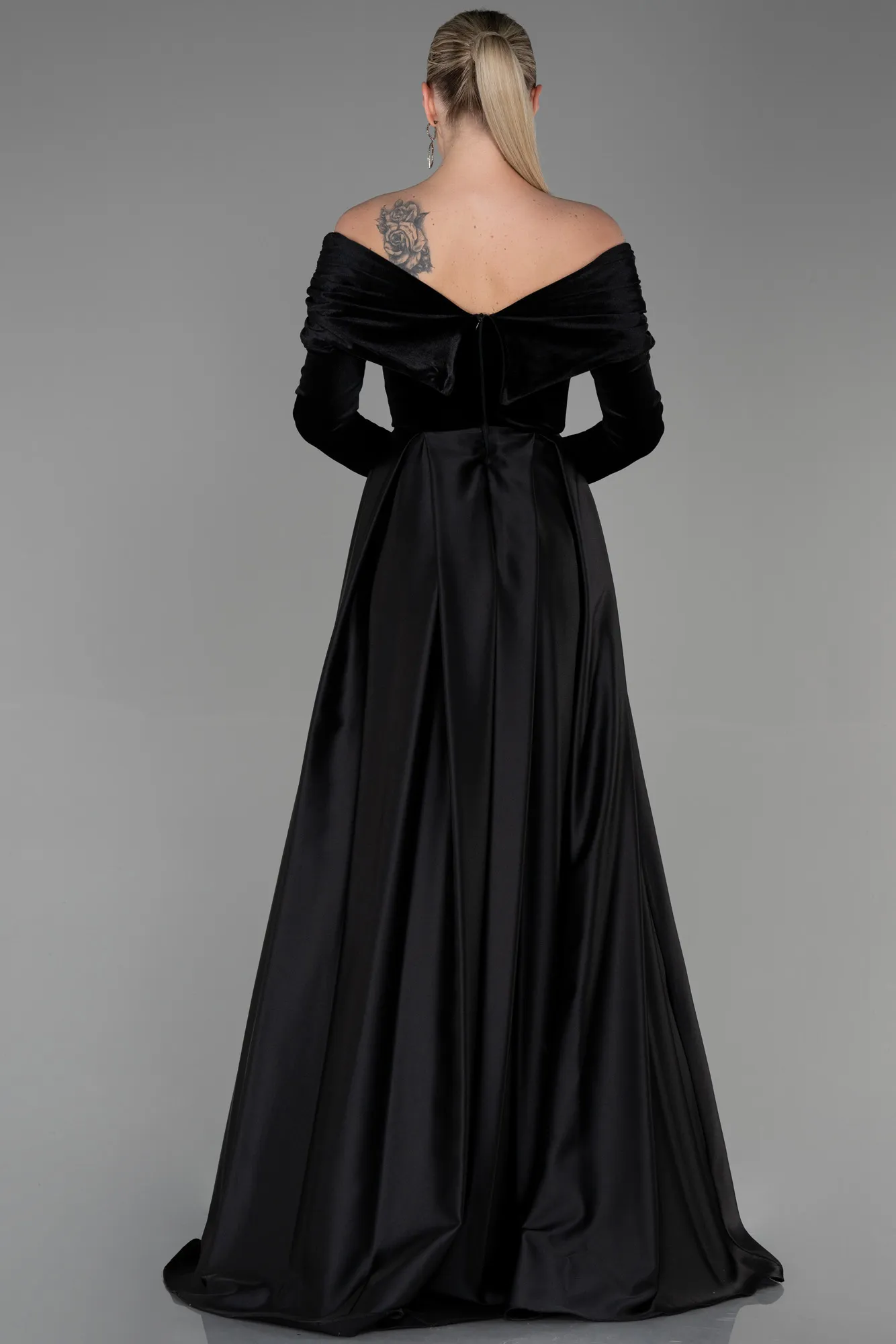 Black-Long Evening Dress ABU2083