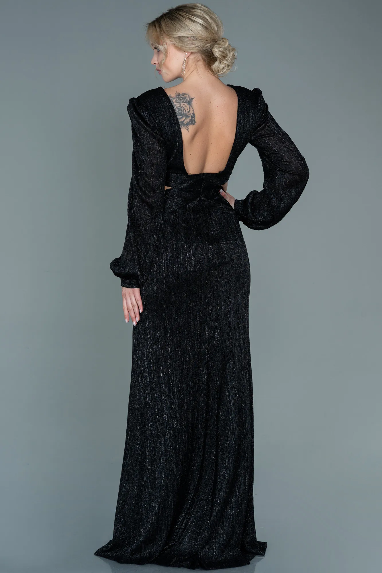 Black-Long Evening Dress ABU2632