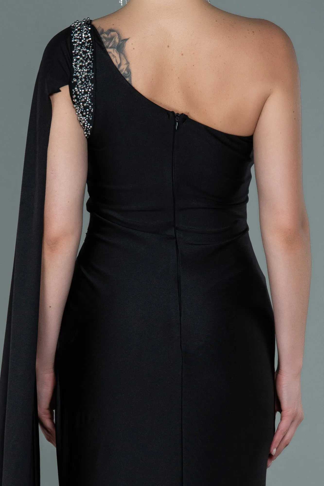 Black-Long Evening Dress ABU2663