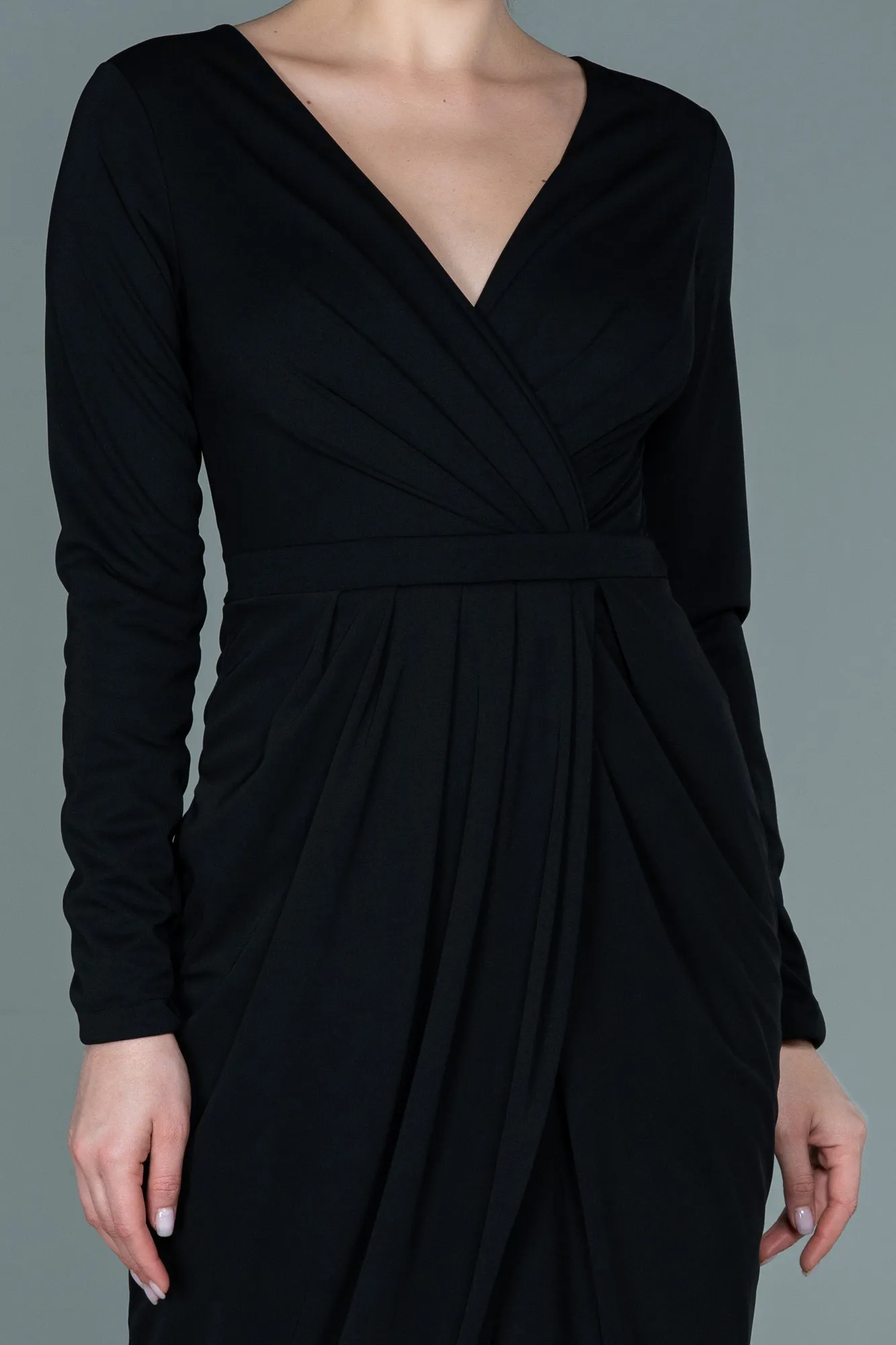 Black-Long Evening Dress ABU2691