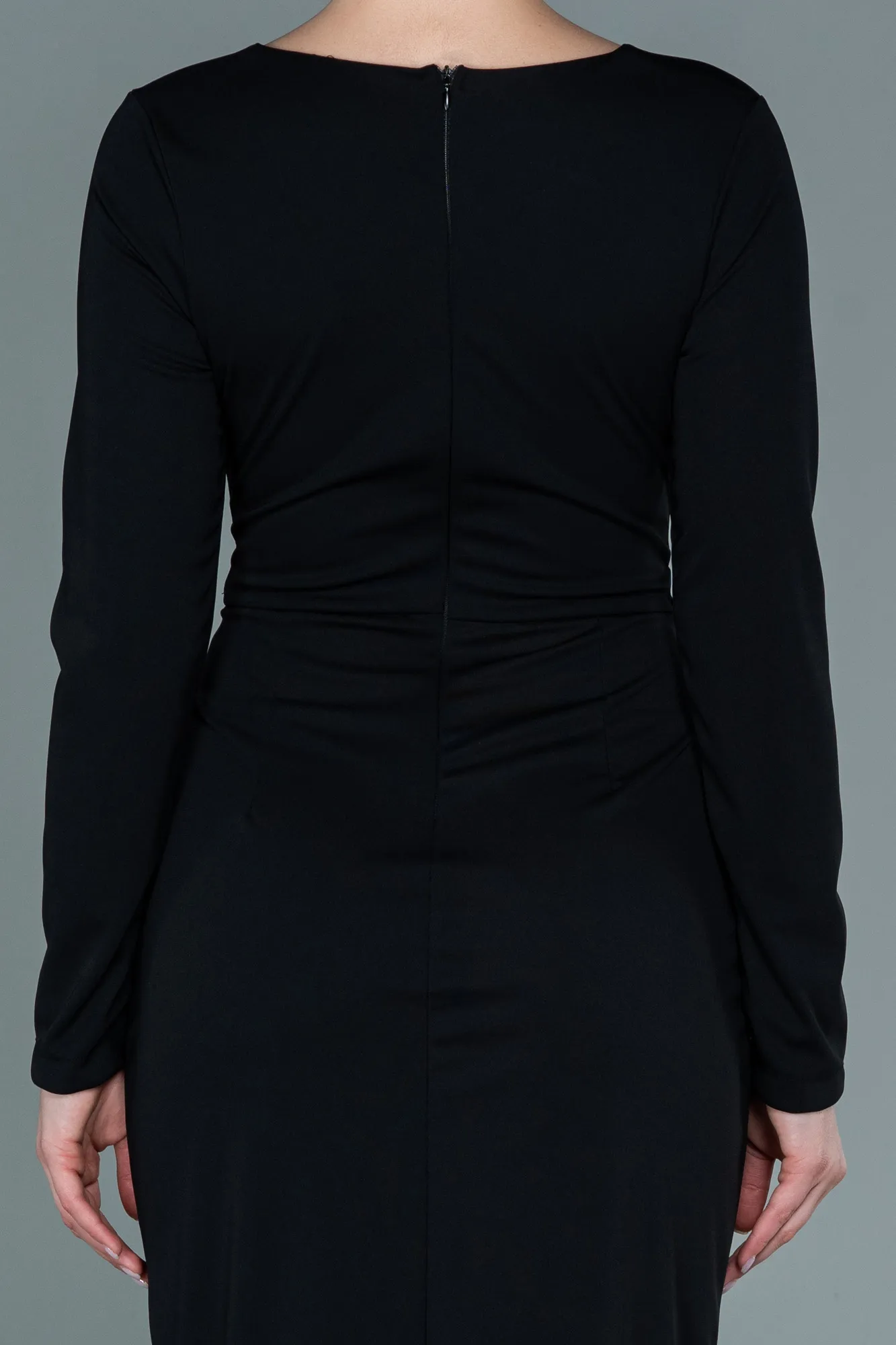 Black-Long Evening Dress ABU2691