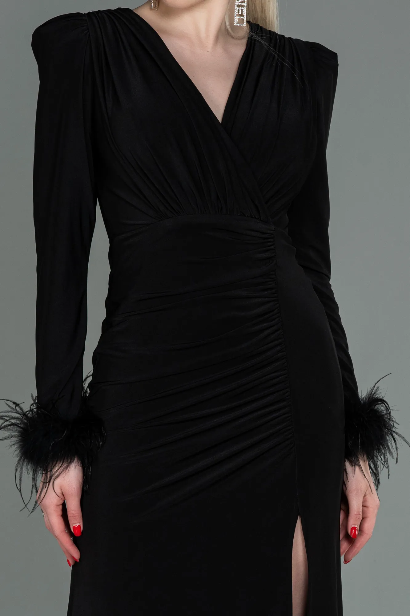 Black-Long Evening Dress ABU2804