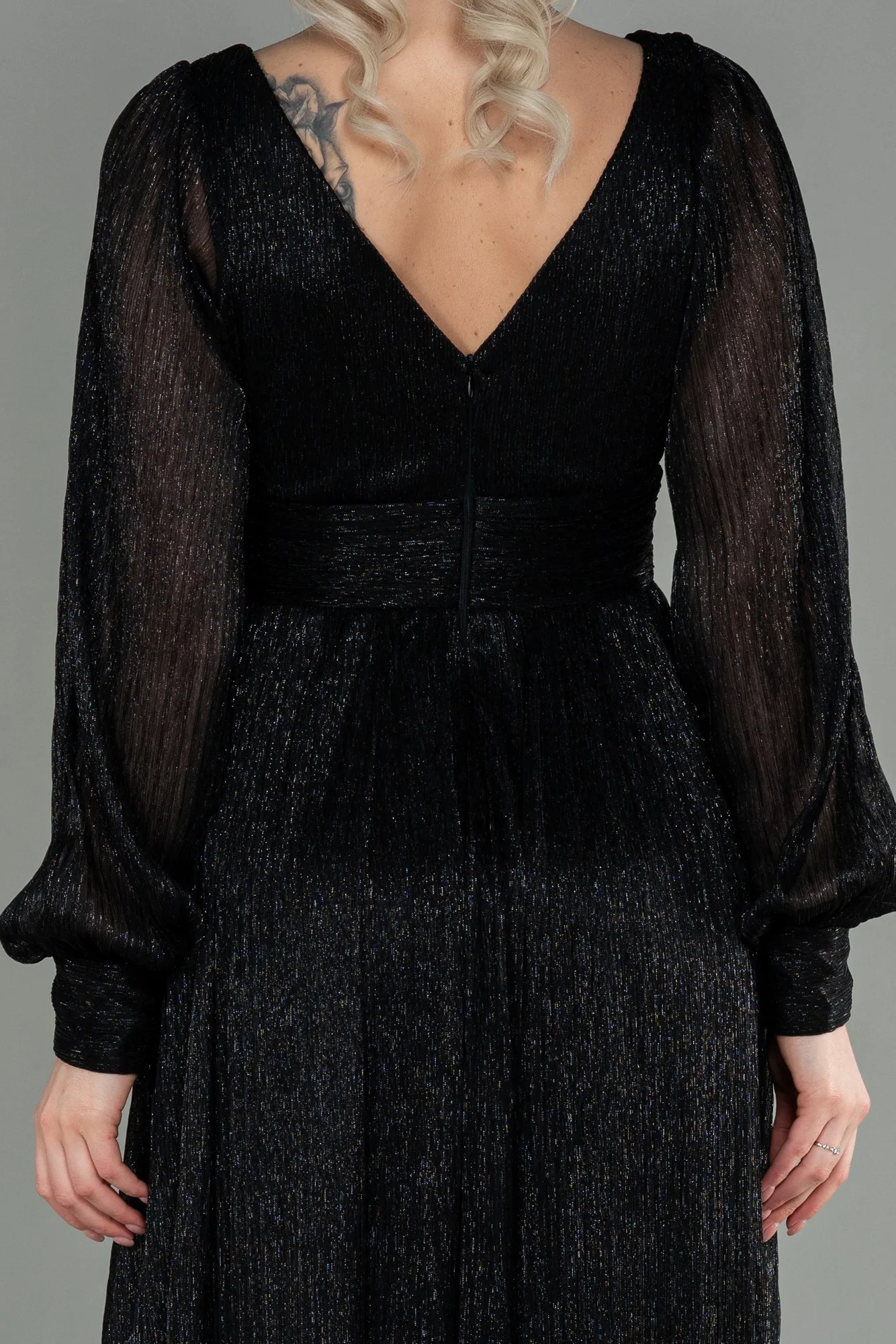 Black-Long Evening Dress ABU2905