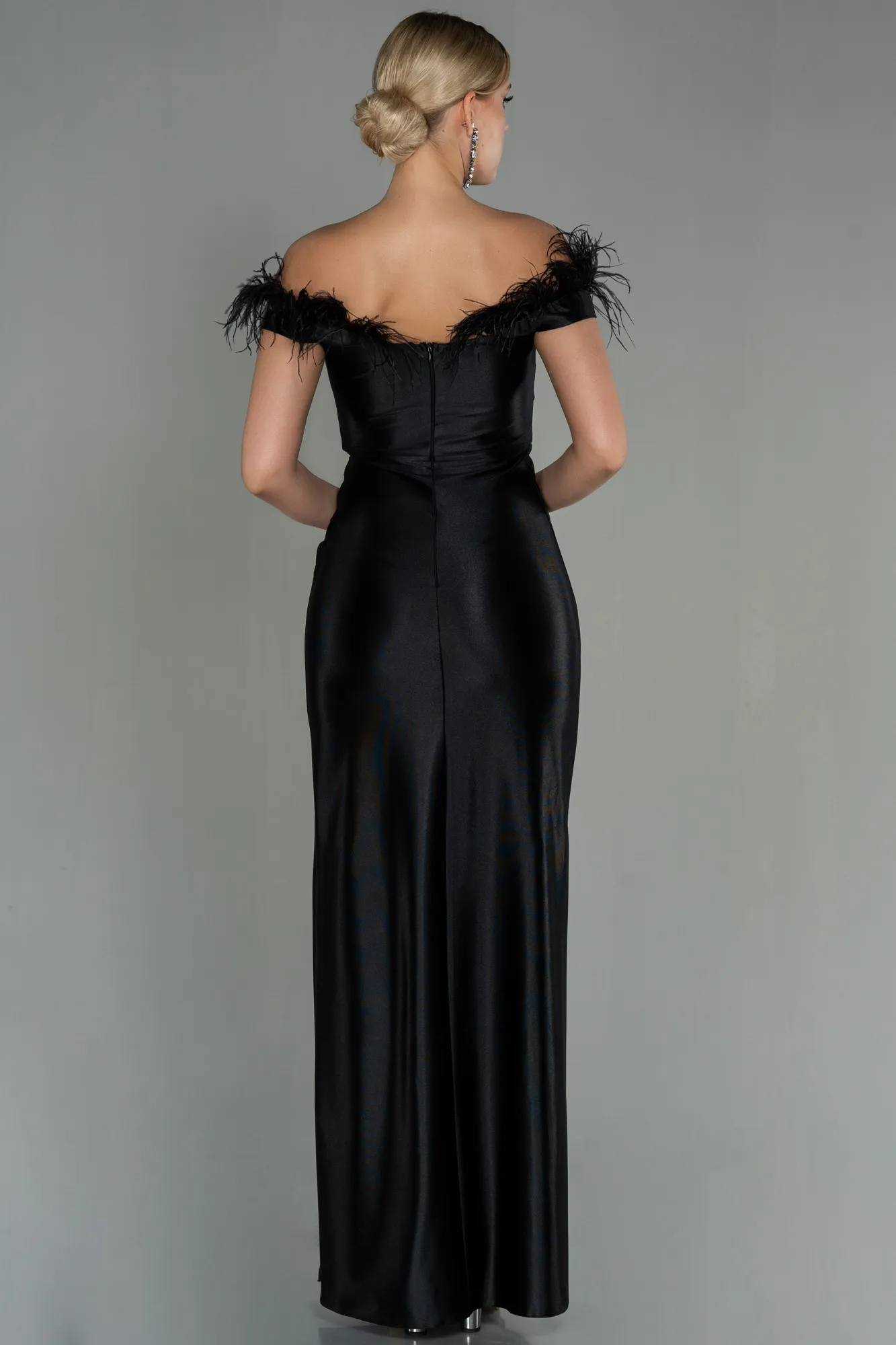 Black-Long Evening Dress ABU2957