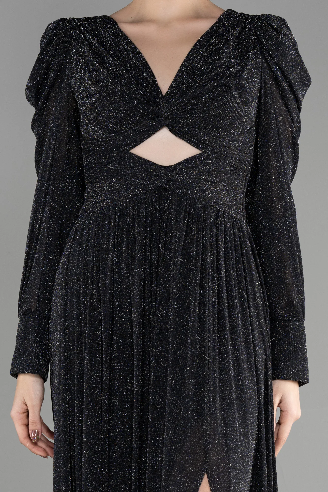 Black-Long Evening Dress ABU3103