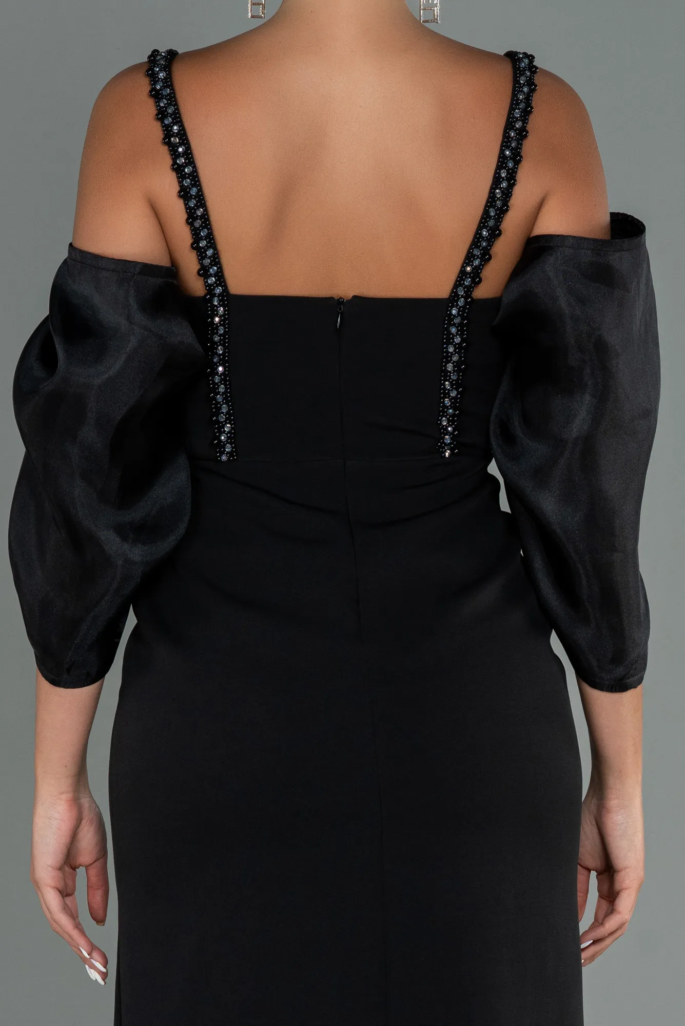 Black-Long Evening Dress ABU3105