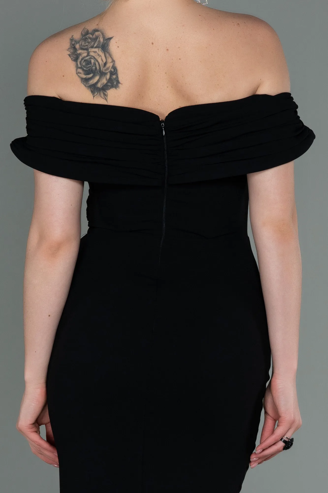 Black-Long Evening Dress ABU3156