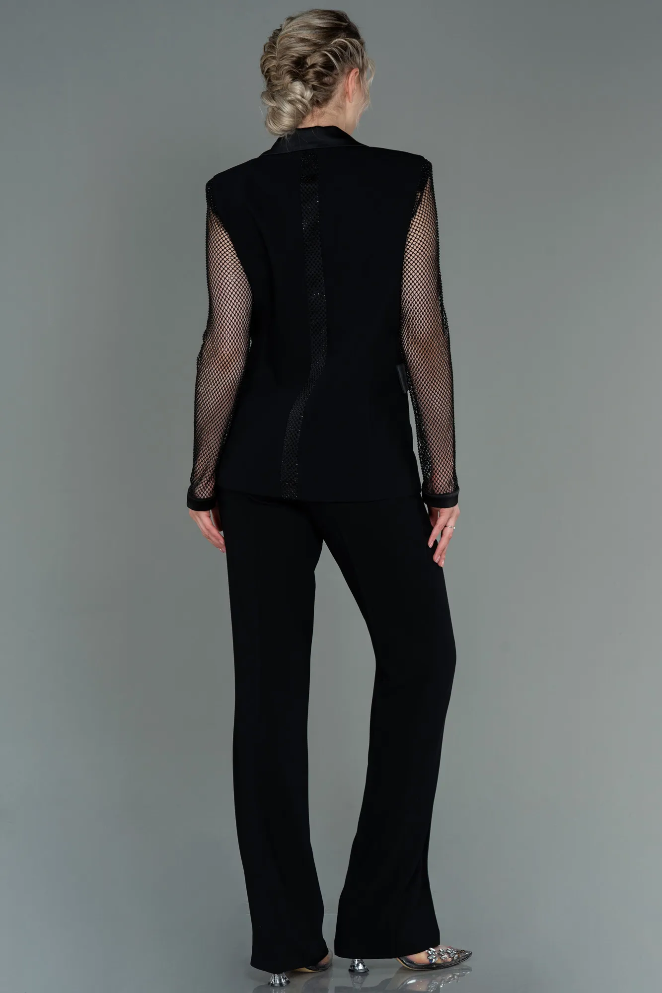 Black-Long Evening Dress ABU3167