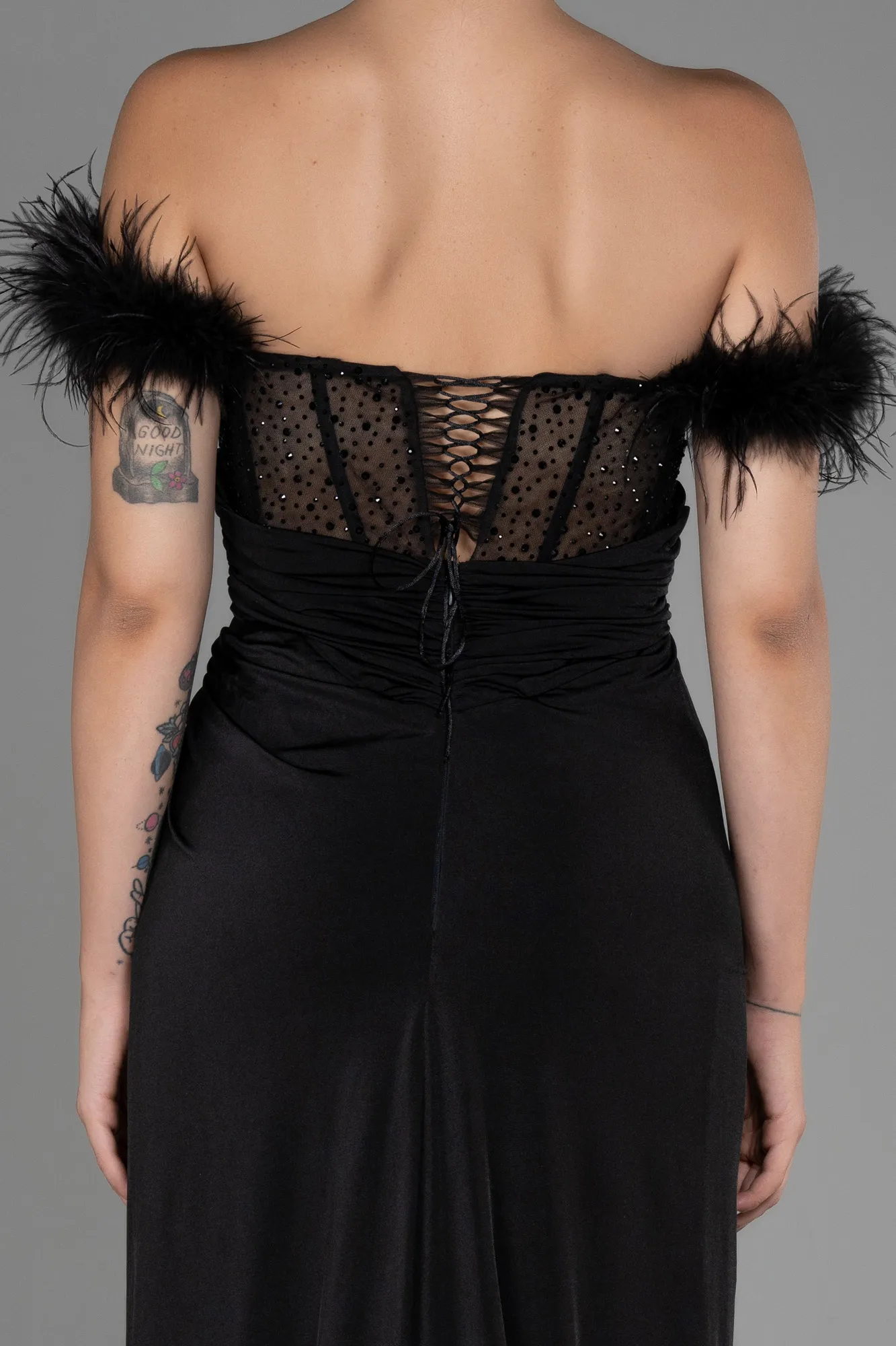 Black-Long Evening Dress ABU3224