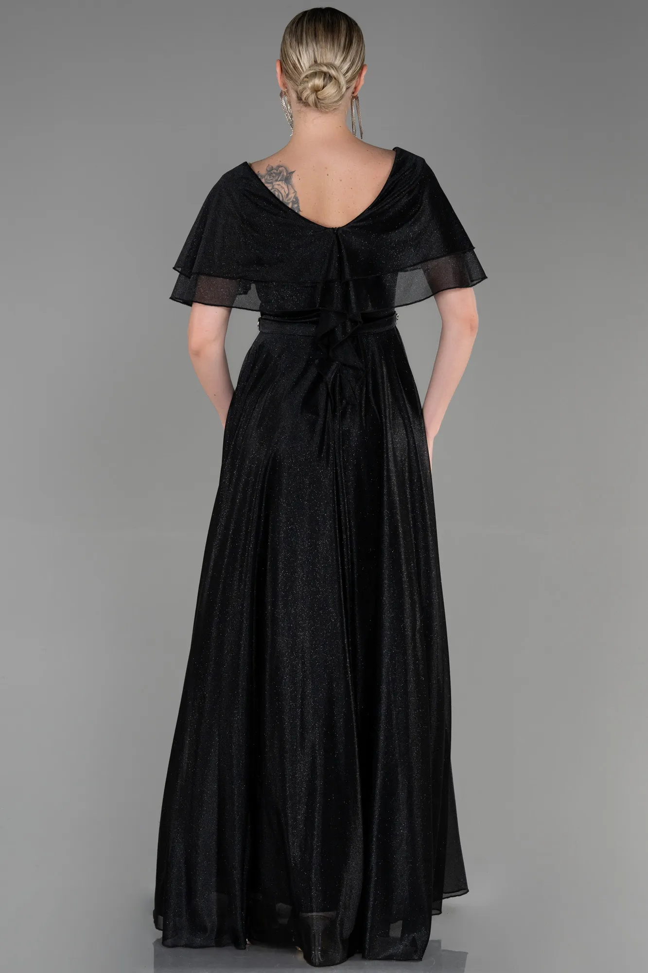 Black-Long Evening Dress ABU3313