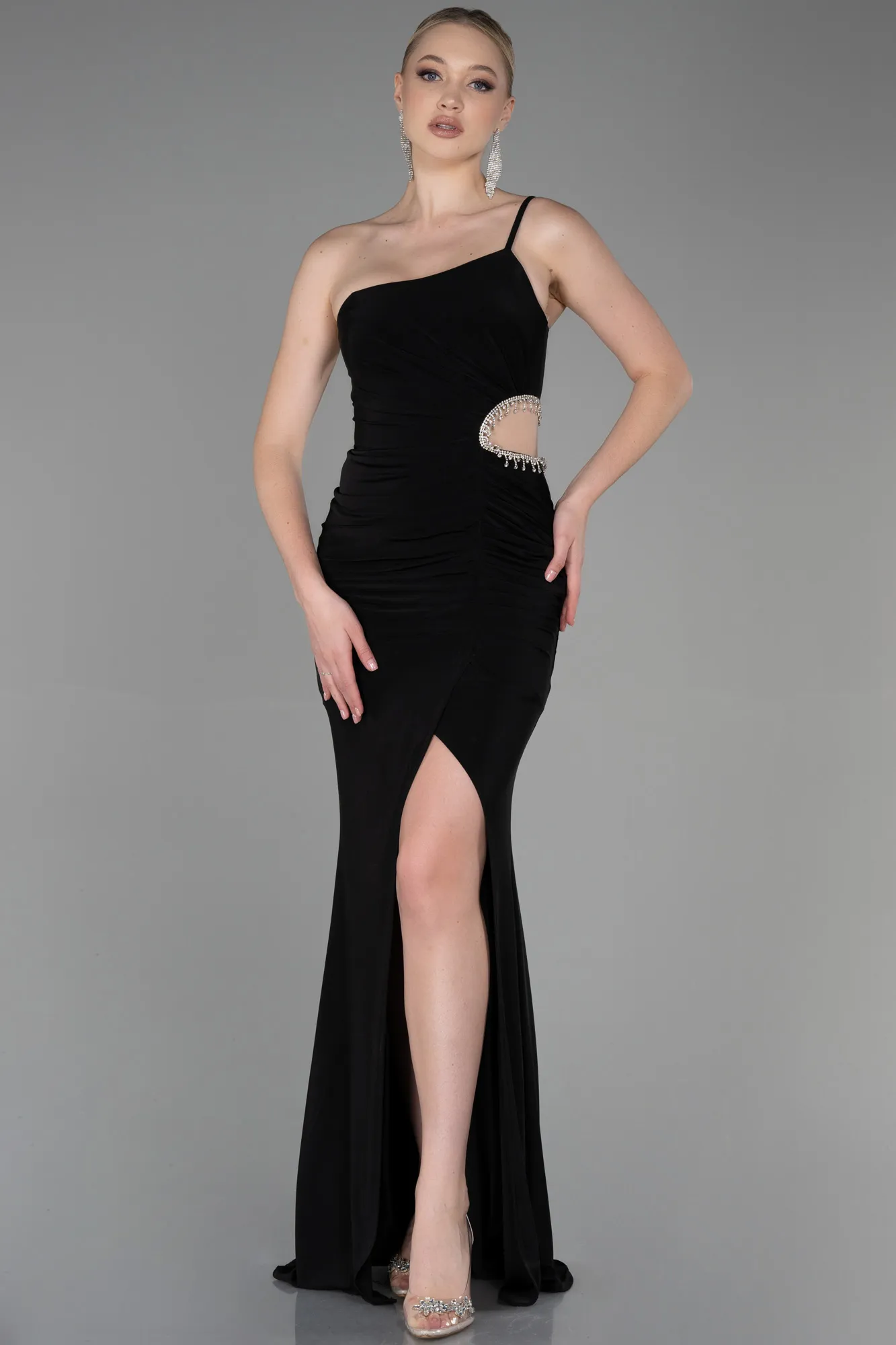 Black-Long Evening Dress ABU3328