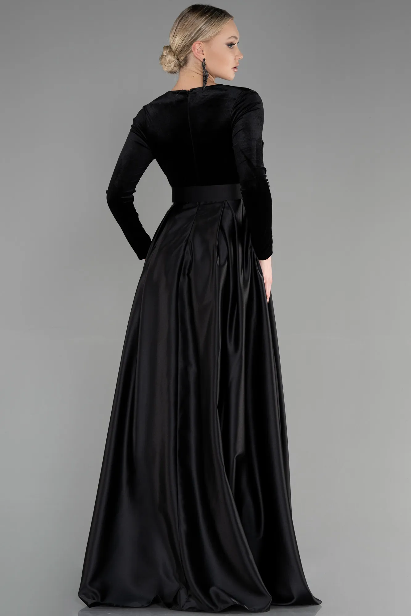 Black-Long Evening Dress ABU3388