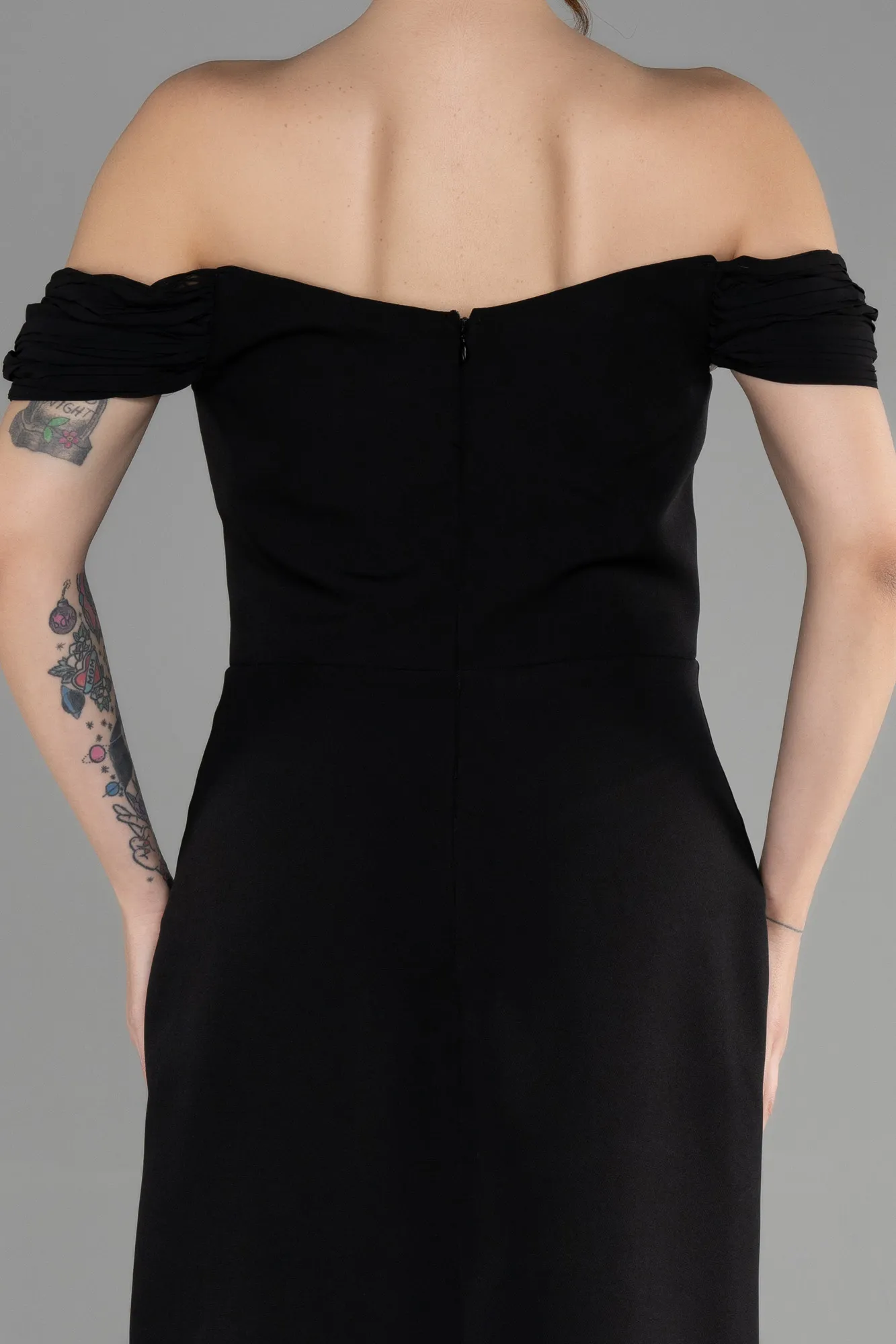 Black-Long Evening Dress ABU3471