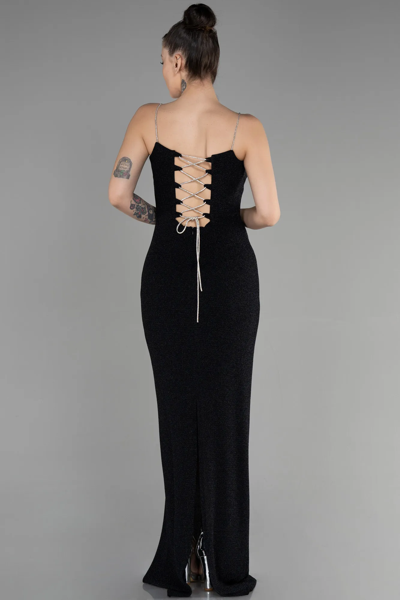 Black-Long Evening Dress ABU3475