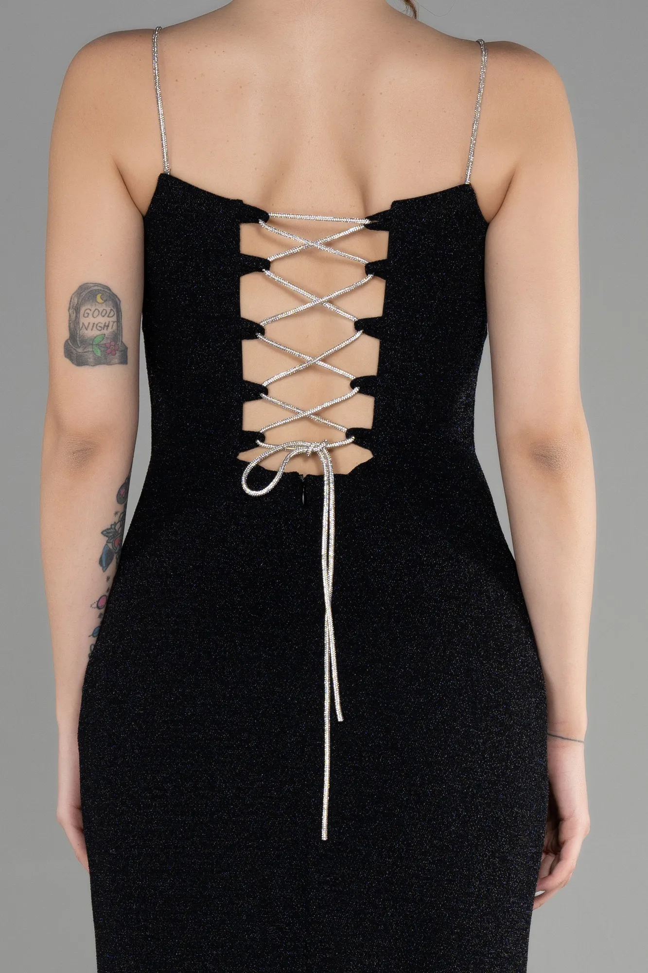 Black-Long Evening Dress ABU3475