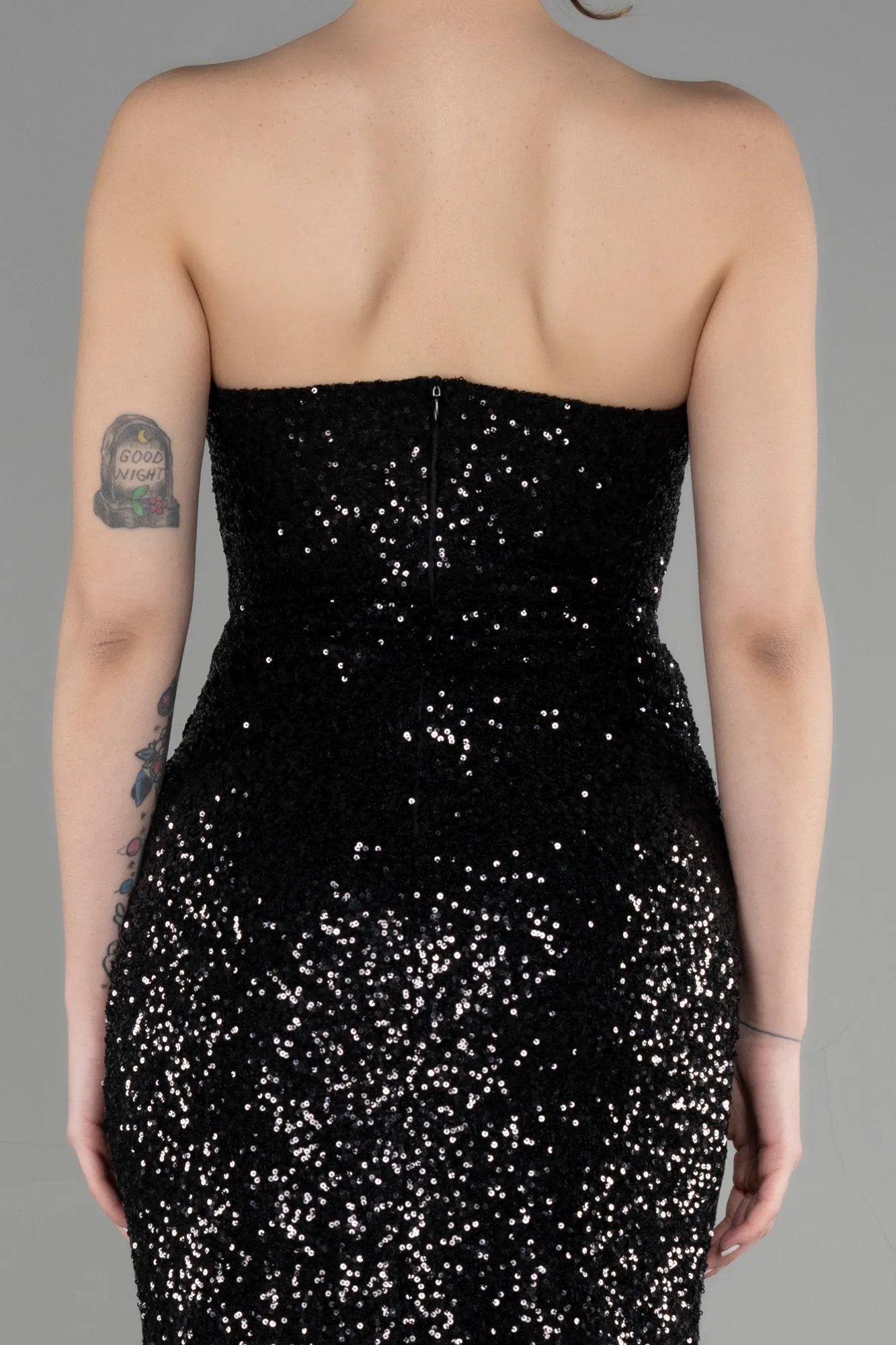 Black-Long Evening Dress ABU3551