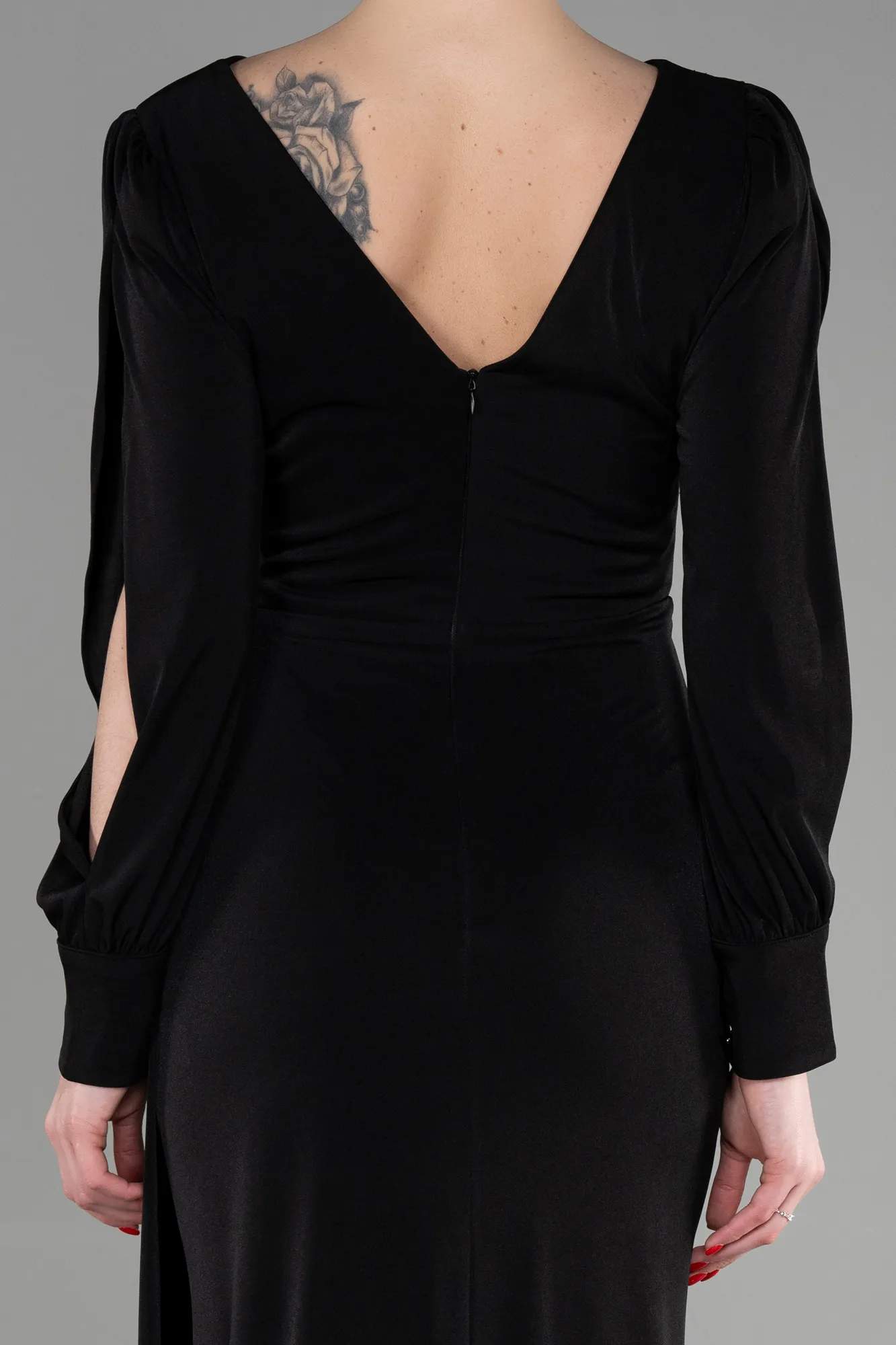 Black-Long Evening Dress ABU3576