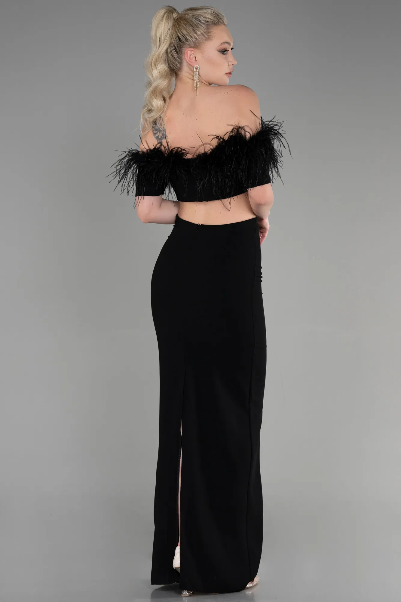 Black-Long Evening Dress ABU3602