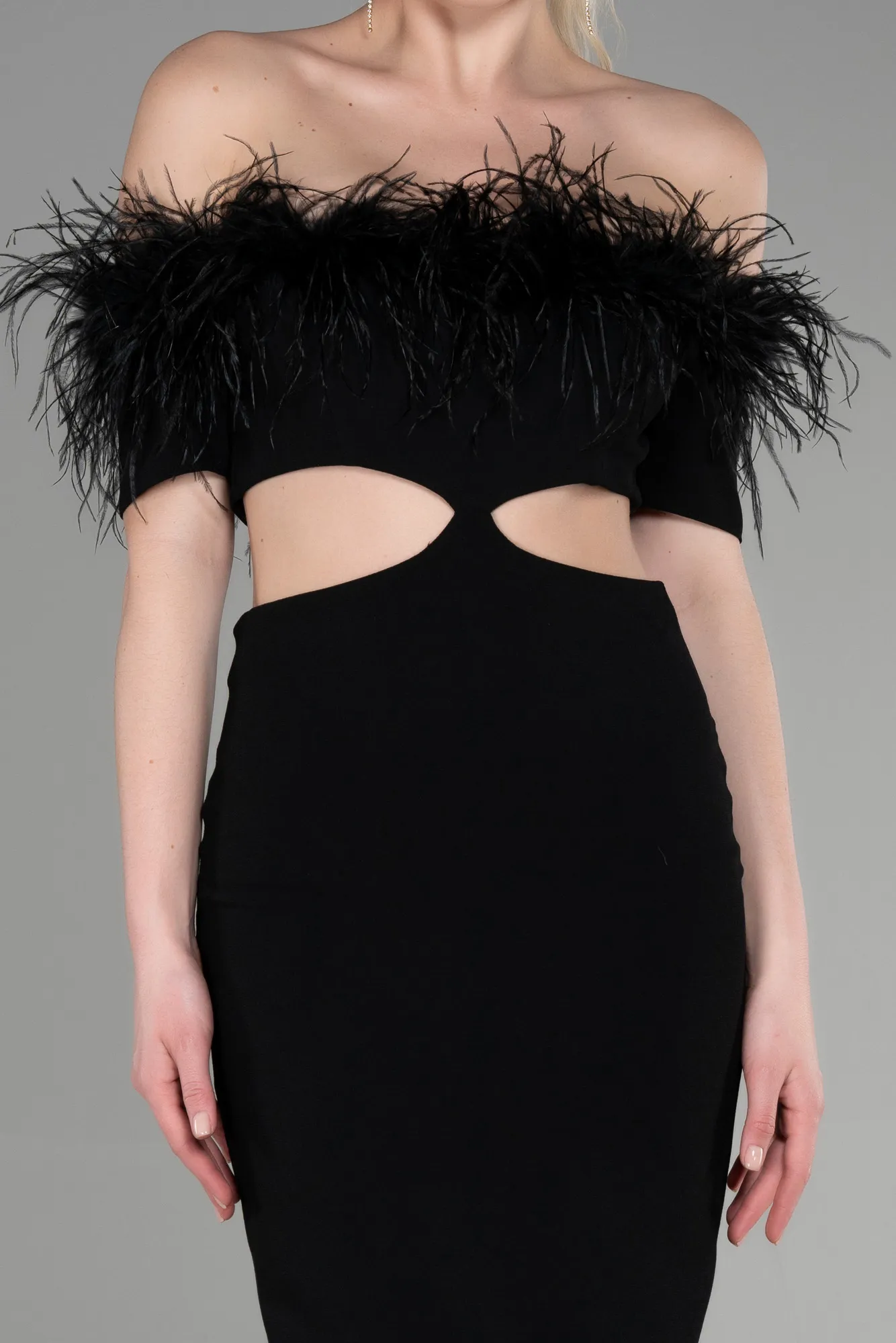 Black-Long Evening Dress ABU3602