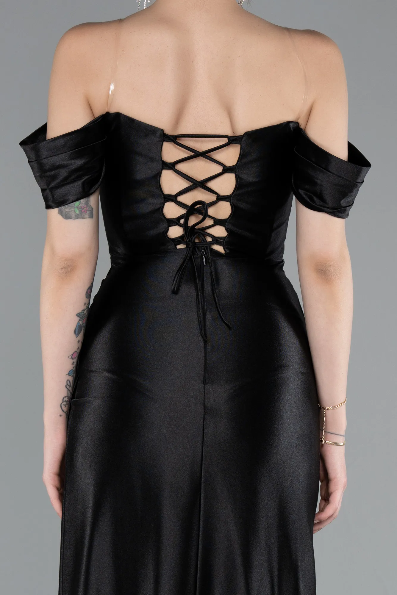 Black-Long Evening Dress ABU3611