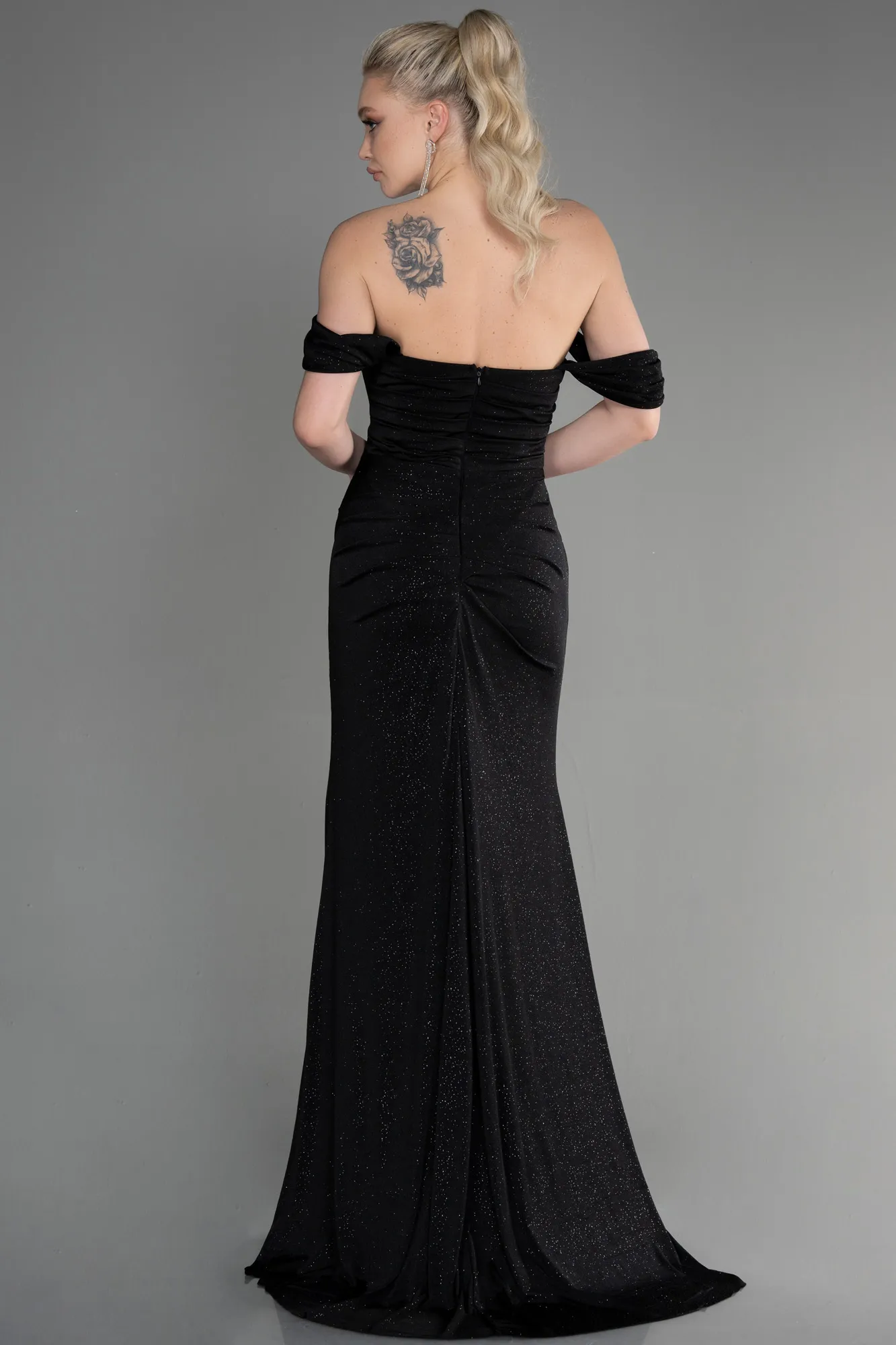 Black-Long Evening Dress ABU3633