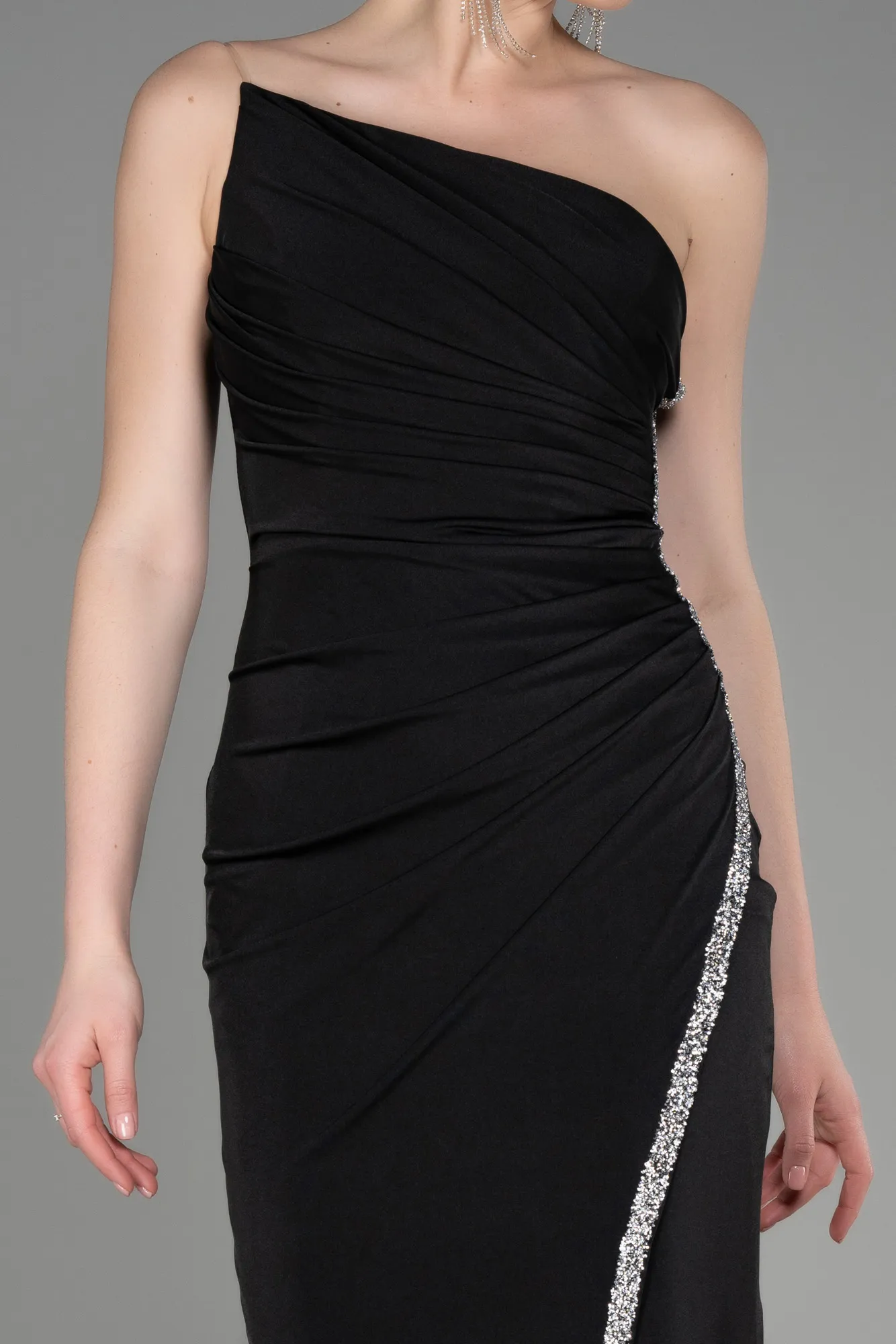 Black-Long Evening Dress ABU3764