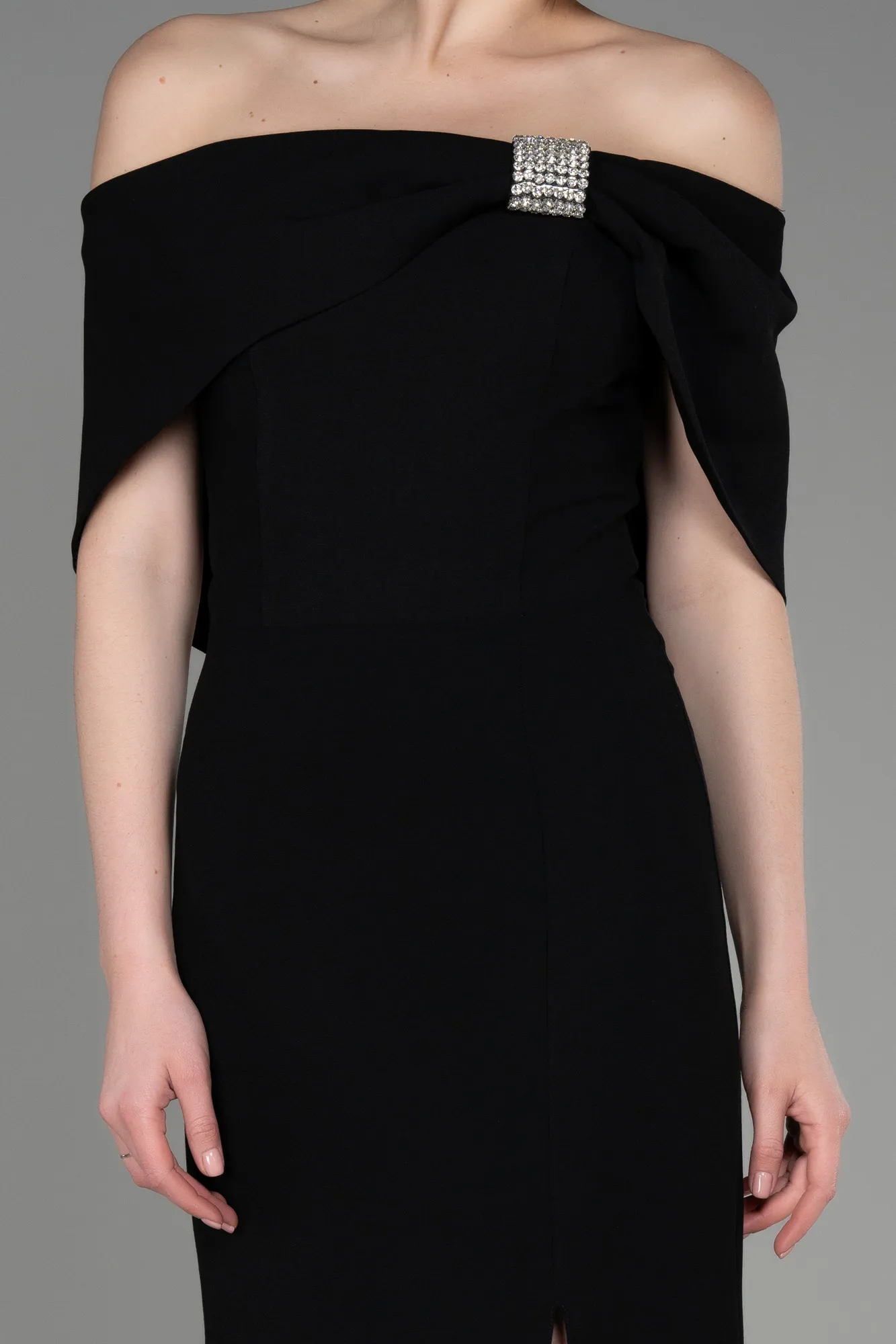 Black-Long Evening Dress ABU3775