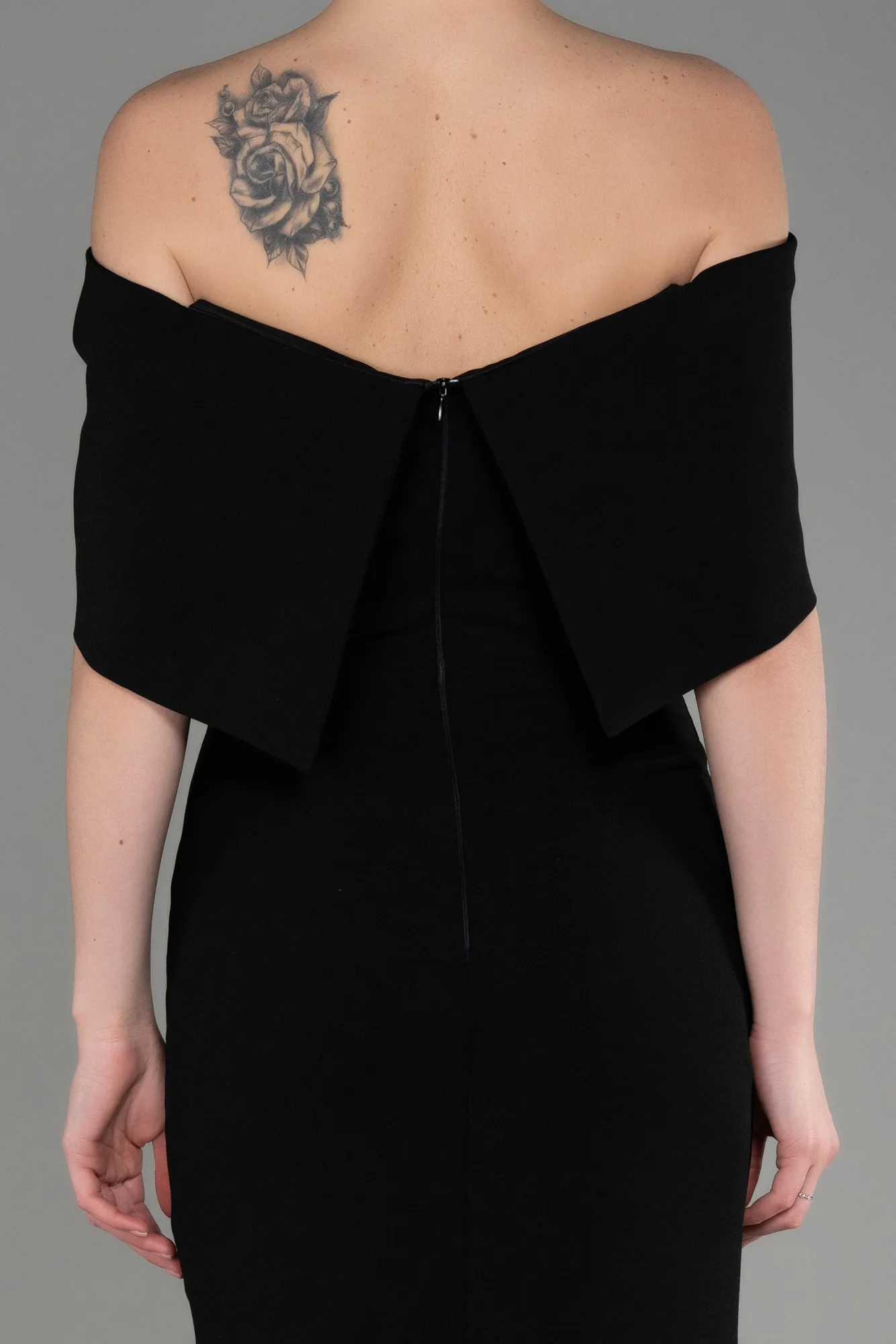 Black-Long Evening Dress ABU3775