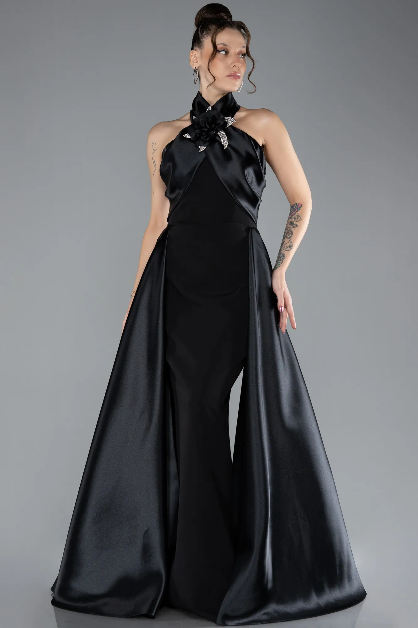 Black-Long Evening Dress ABU4411