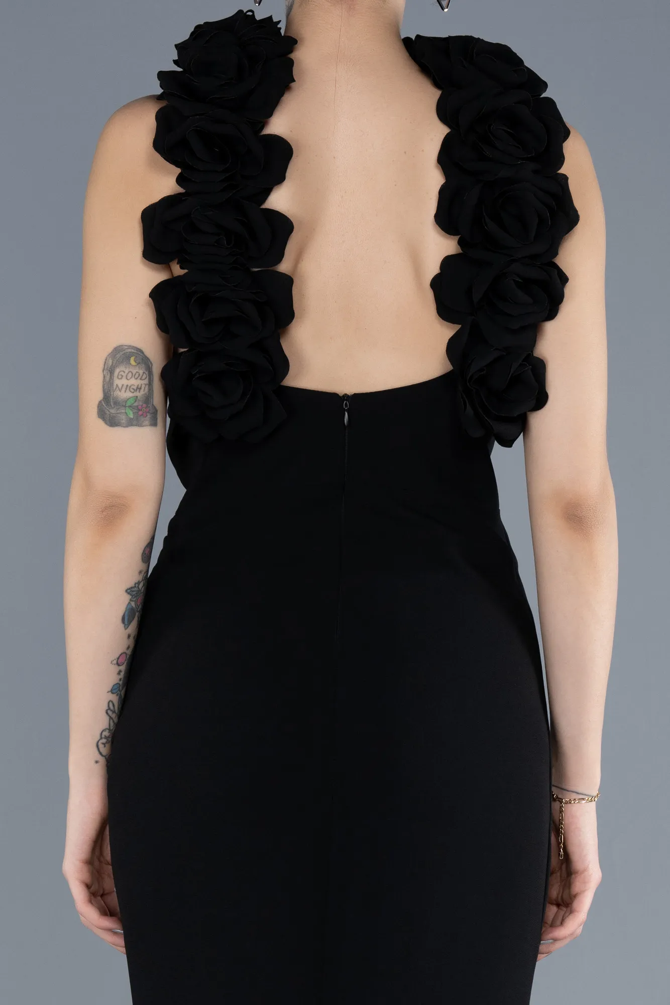 Black-Long Evening Dress ABU4610