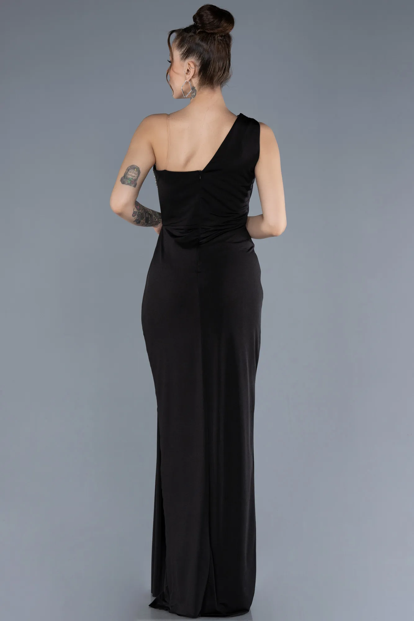 Black-Long Evening Dress ABU4611