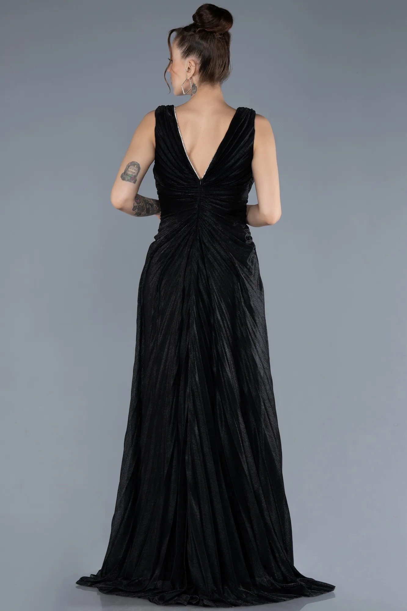 Black-Long Evening Dress ABU4620
