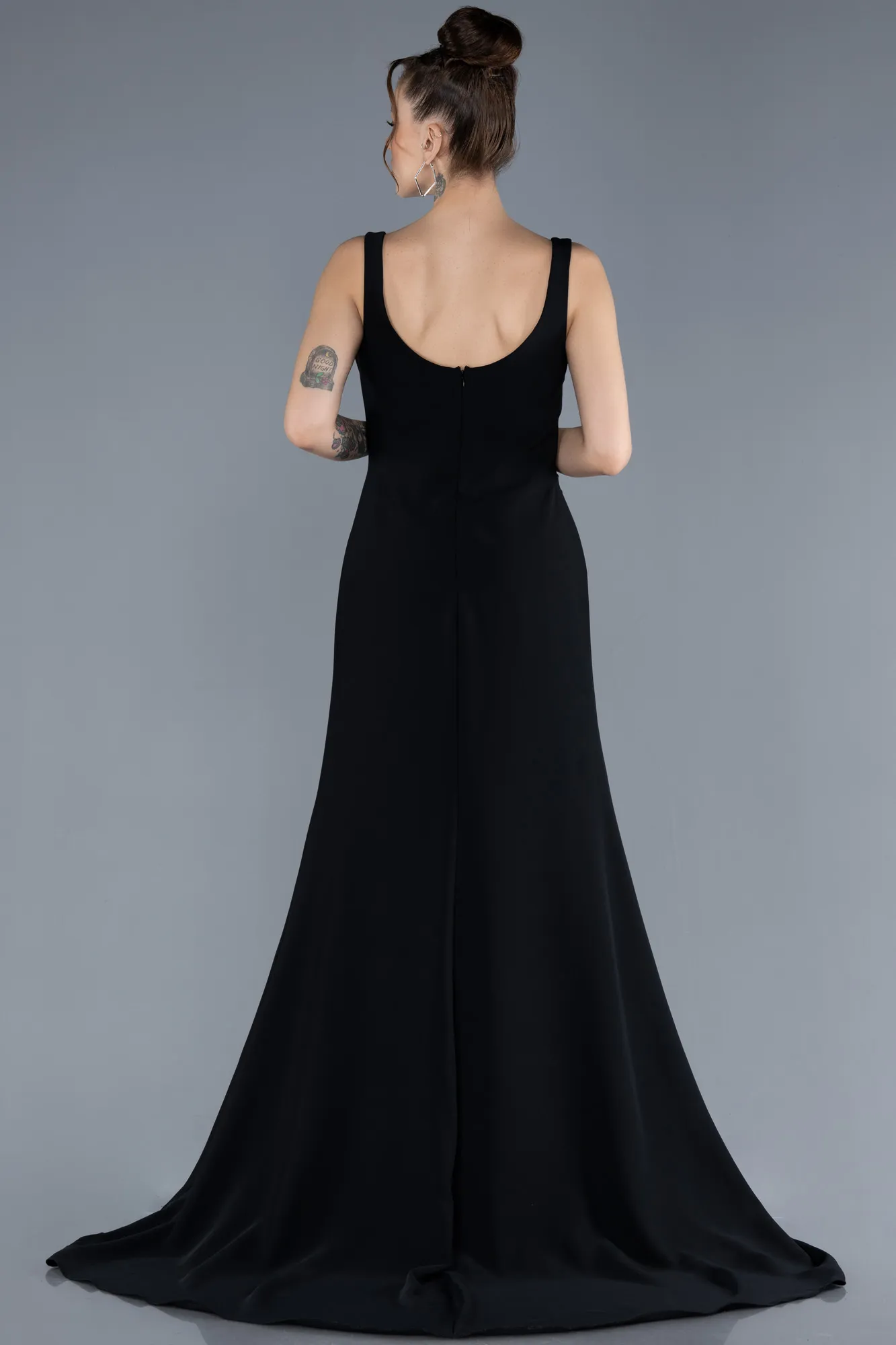 Black-Long Evening Dress ABU4621