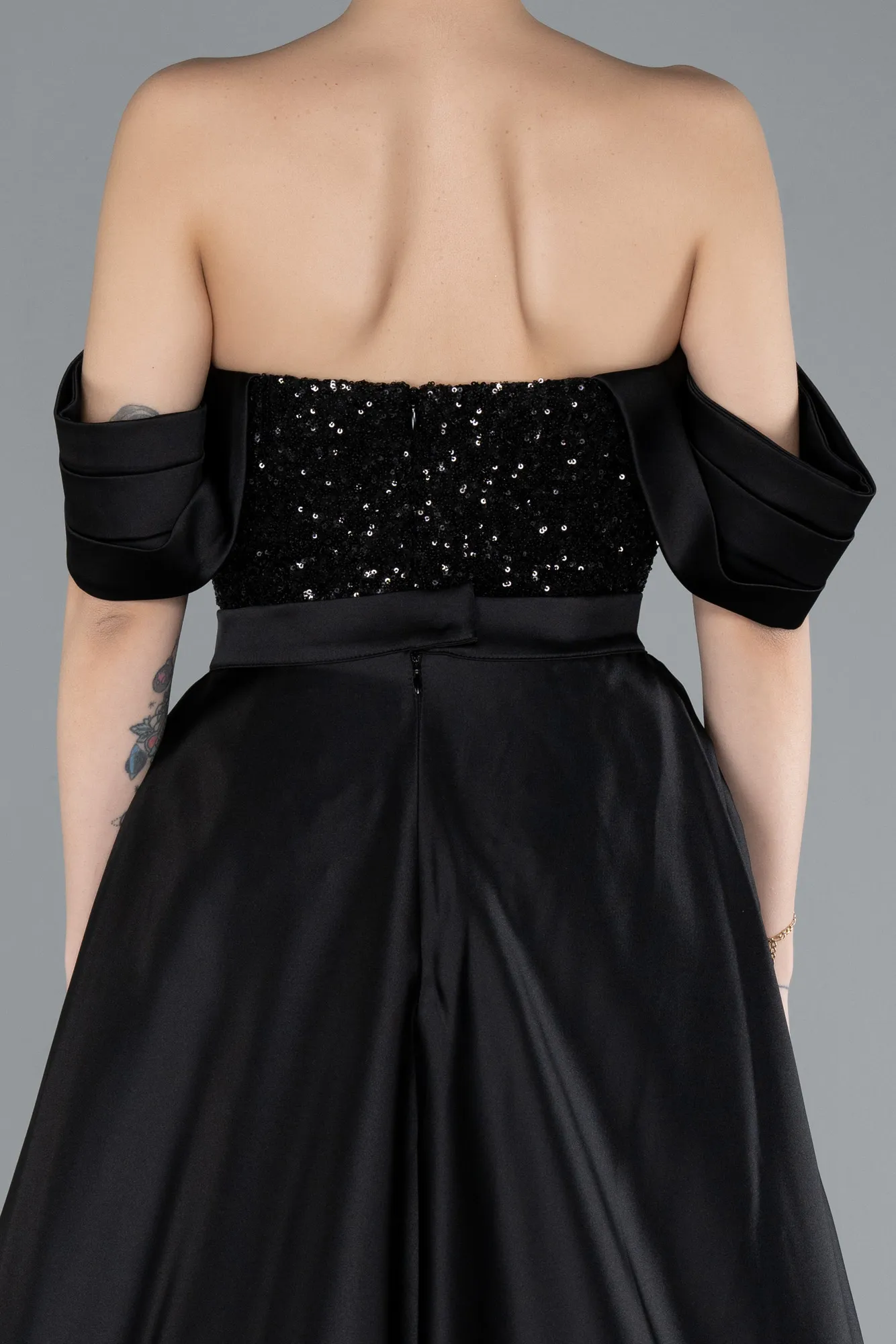 Black-Long Evening Dress ABU4661