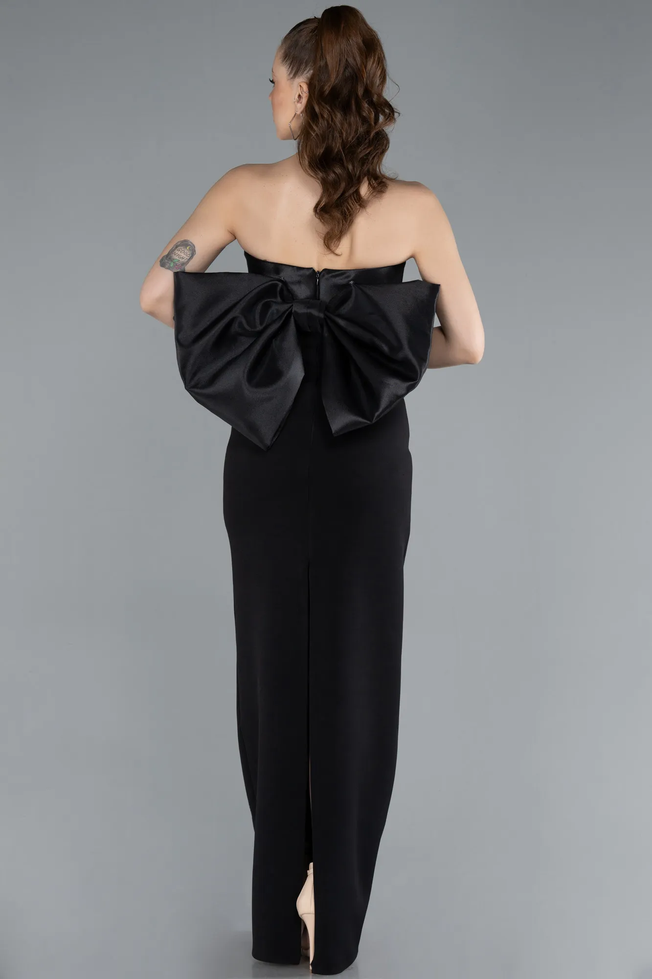 Black-Long Evening Dress ABU4716
