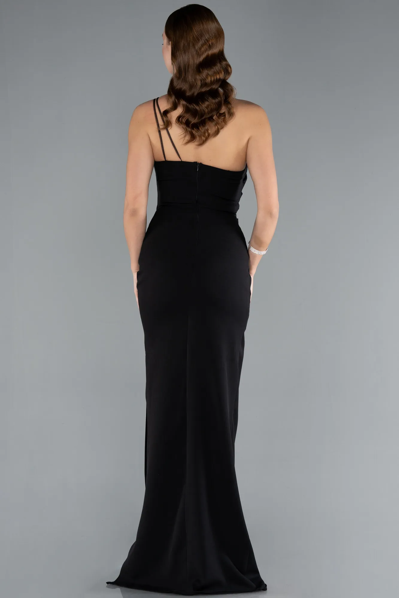 Black-Long Evening Dress ABU4891