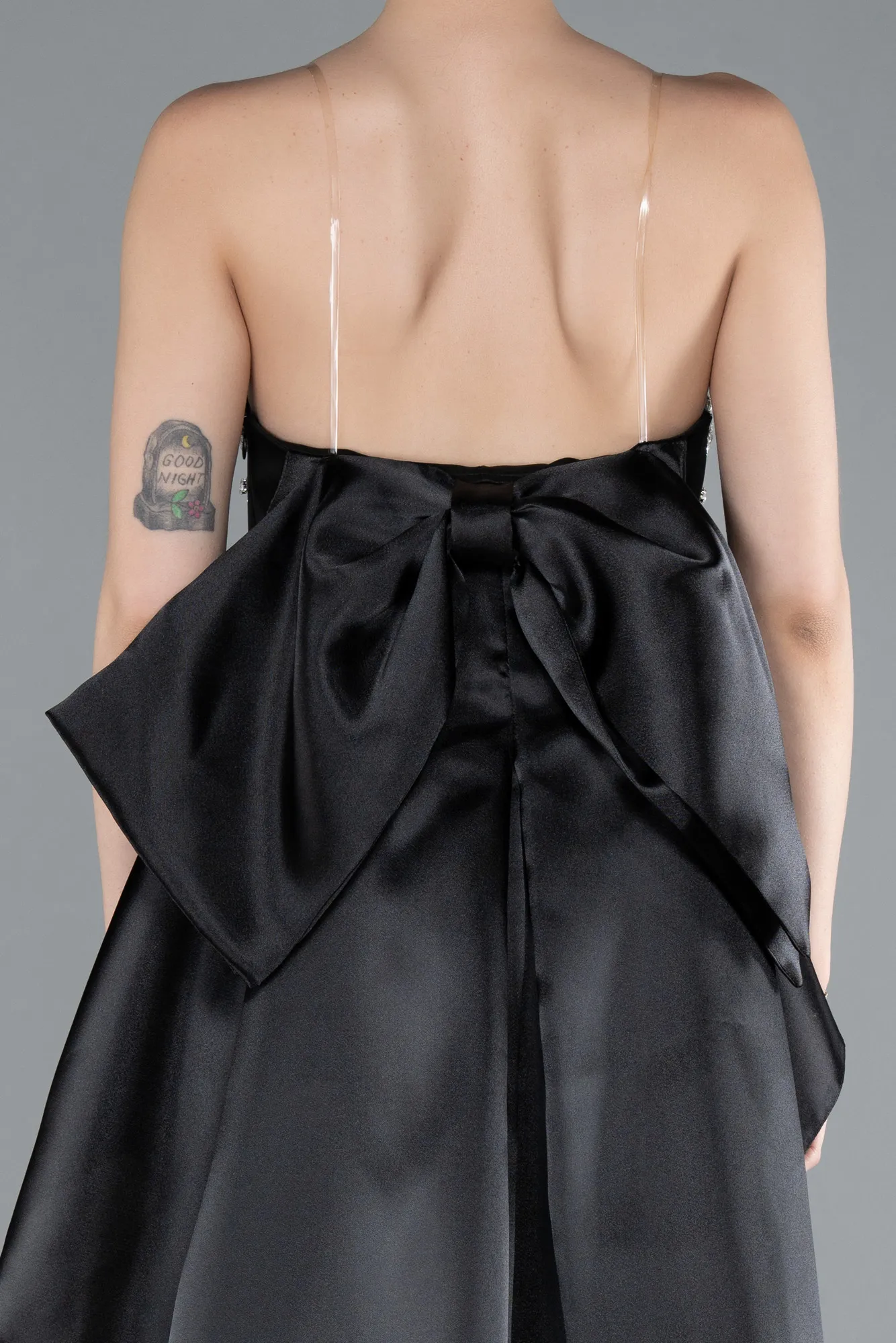 Black-Long Evening Dress ABU4921