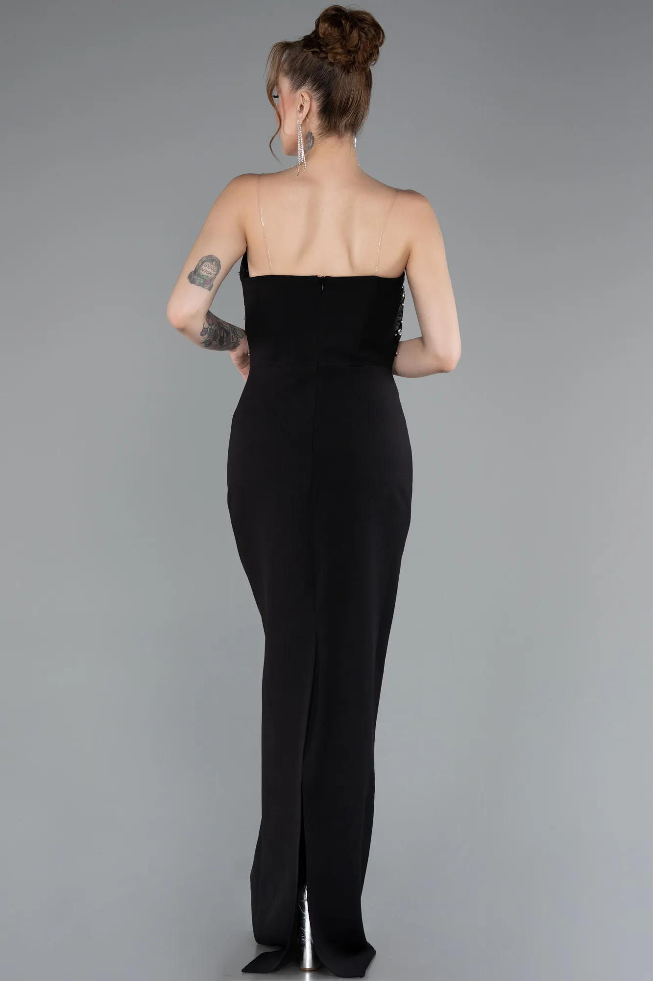 Black-Long Evening Dress ABU4988