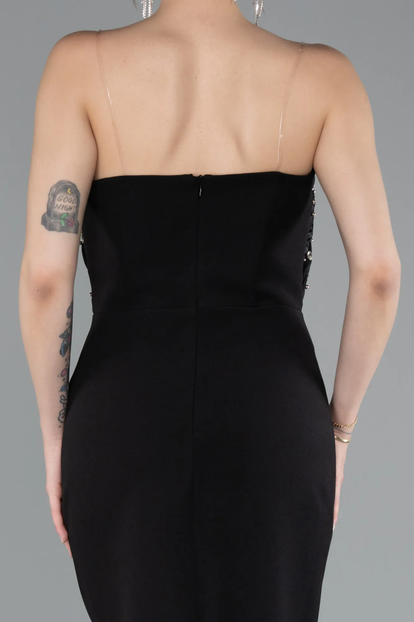 Black-Long Evening Dress ABU4988